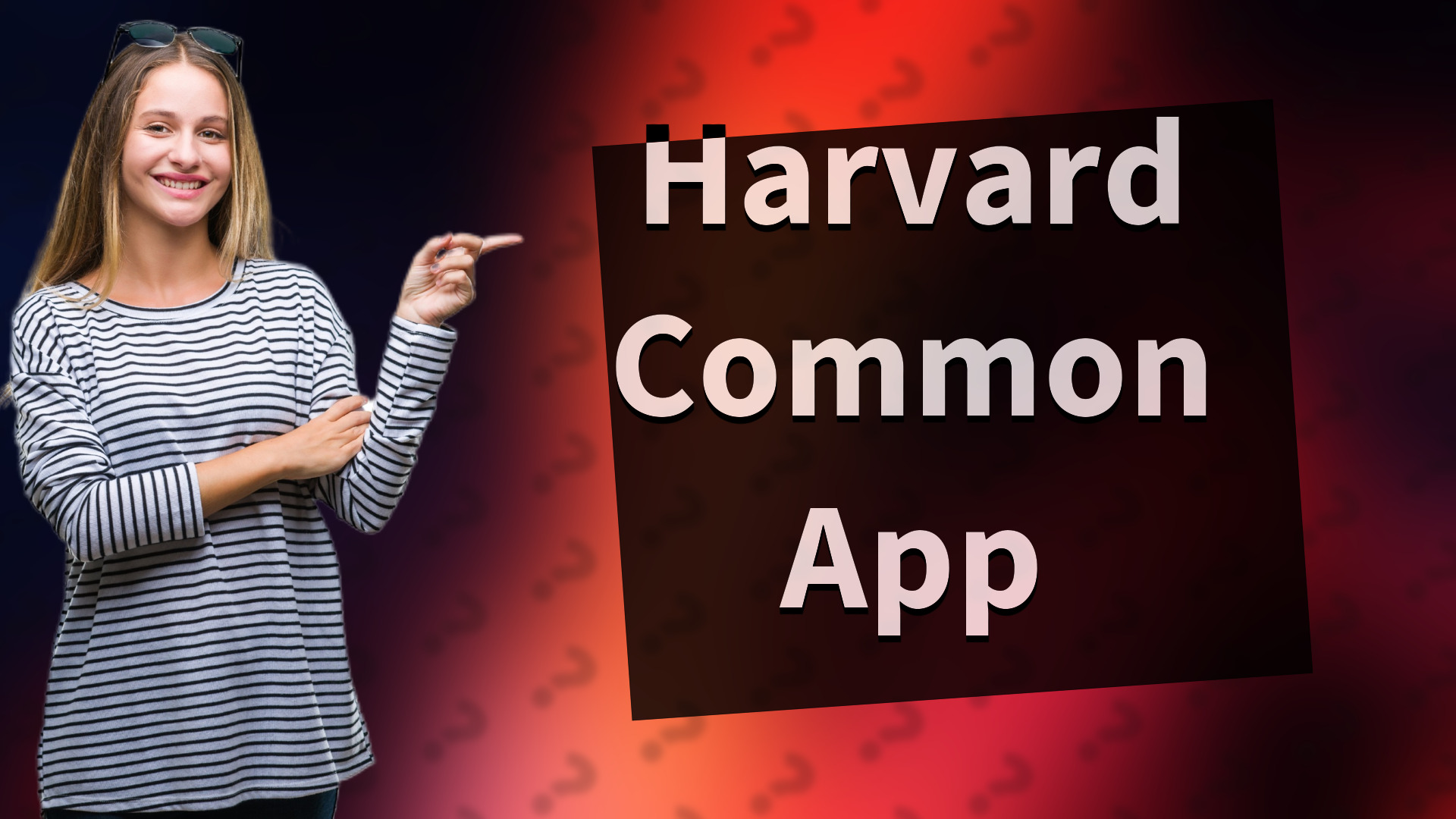 Harvard Common App
