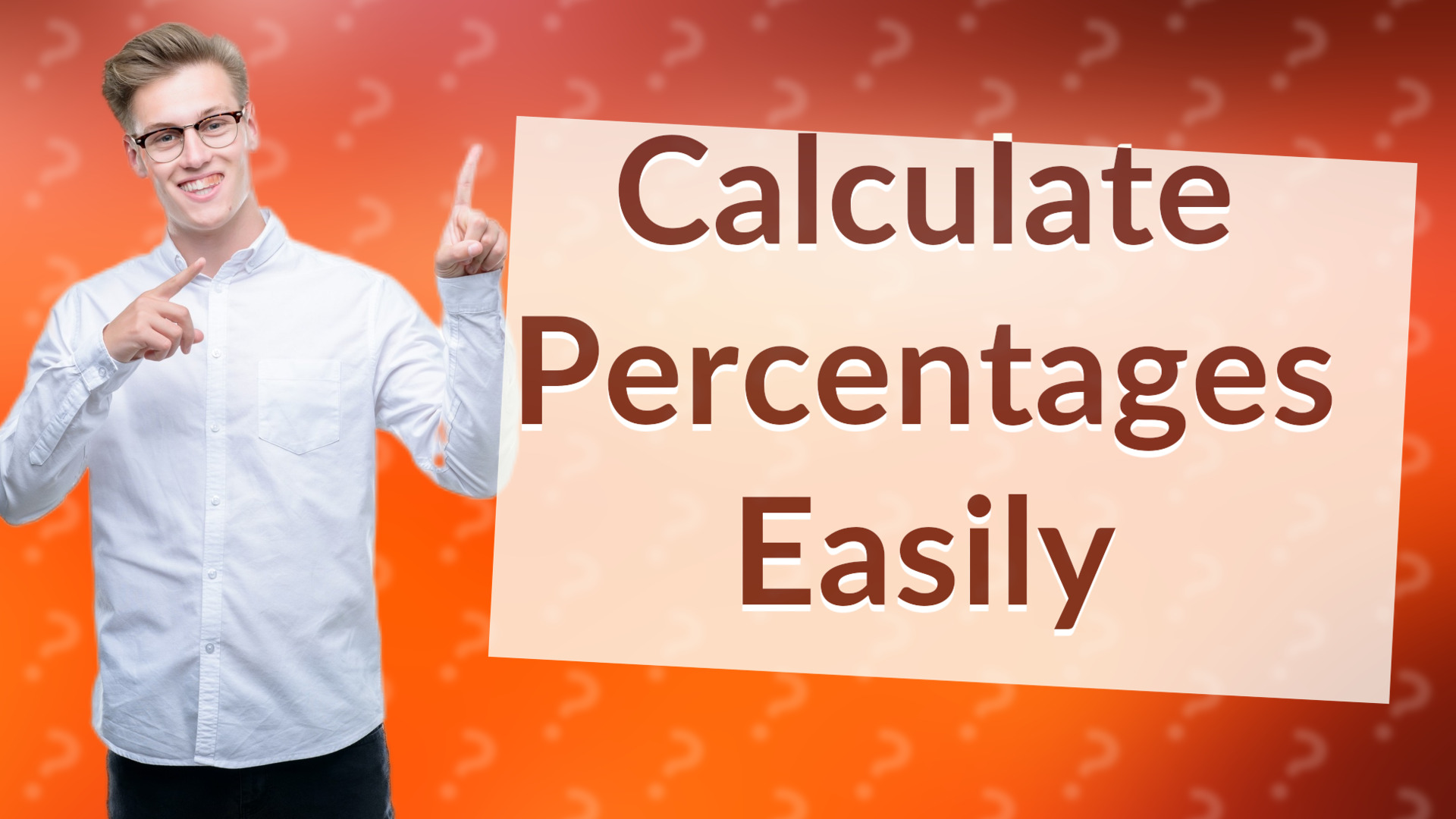 Calculate Percentages Easily