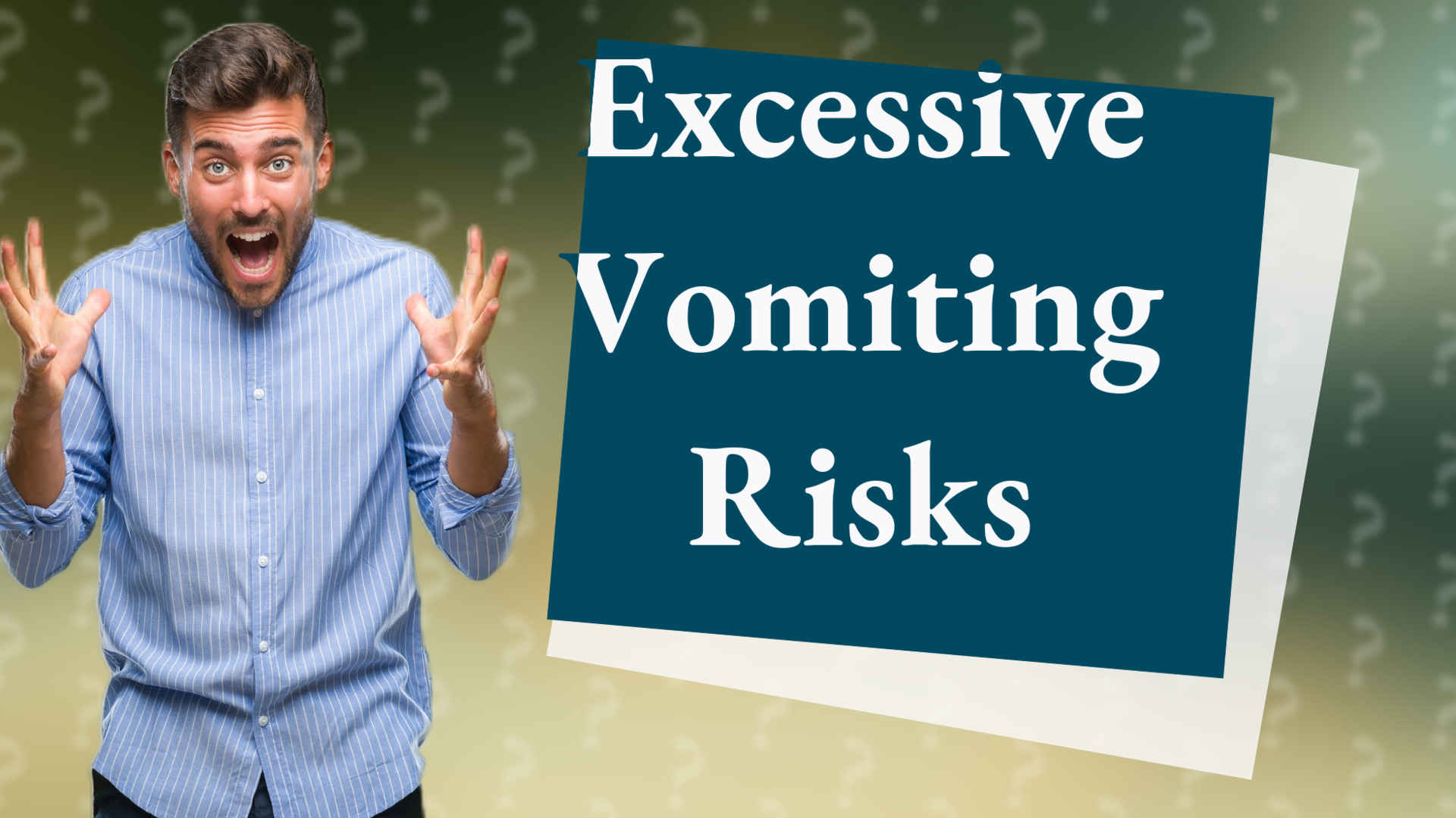 Excessive Vomiting Risks