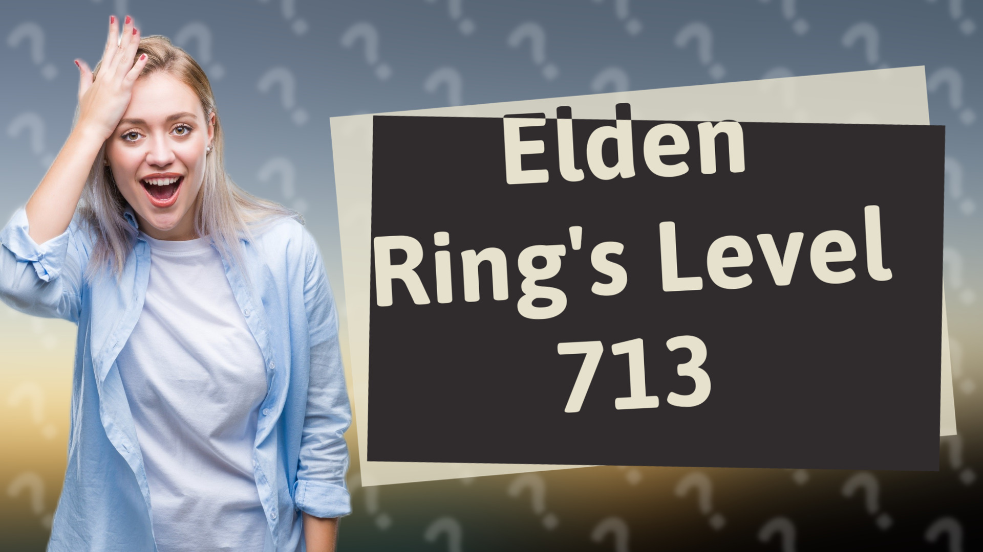Elden Ring's Level 713