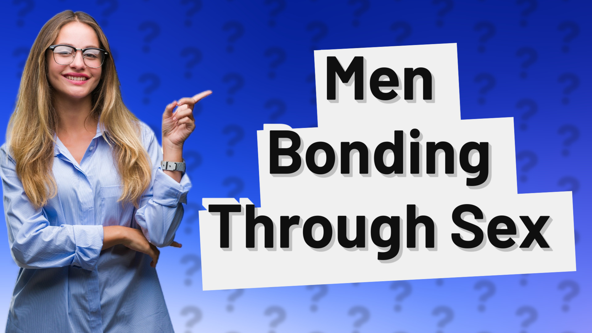 Men Bonding Through Sex