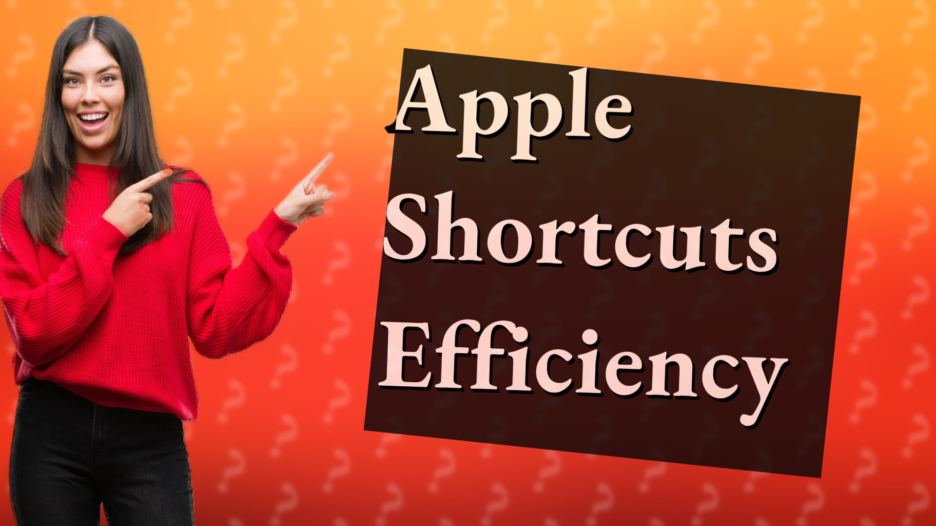 Apple Shortcuts Efficiency