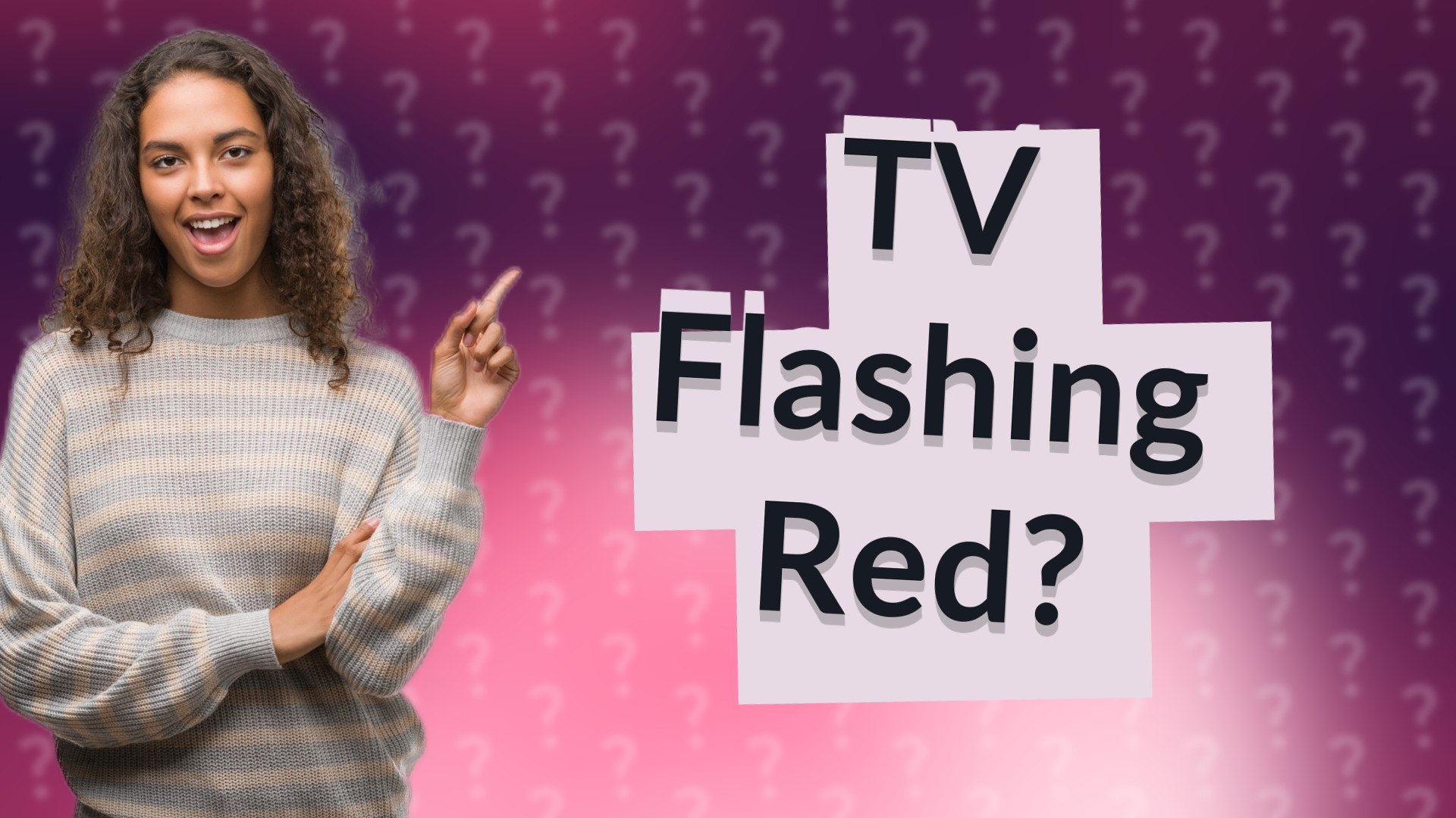 TV Flashing Red?