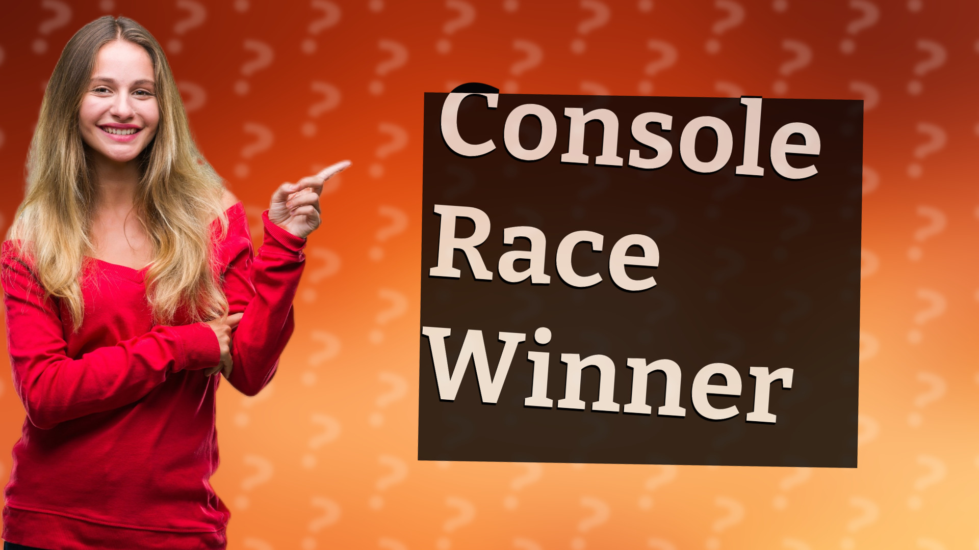 Console Race Winner
