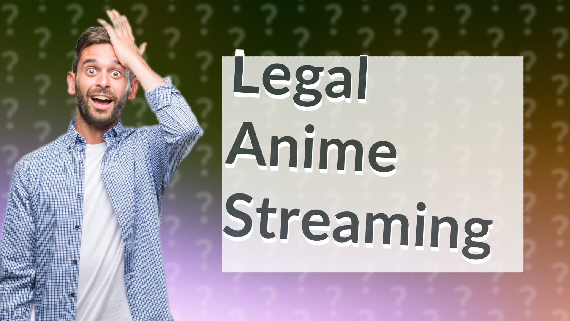 Legal Anime Streaming