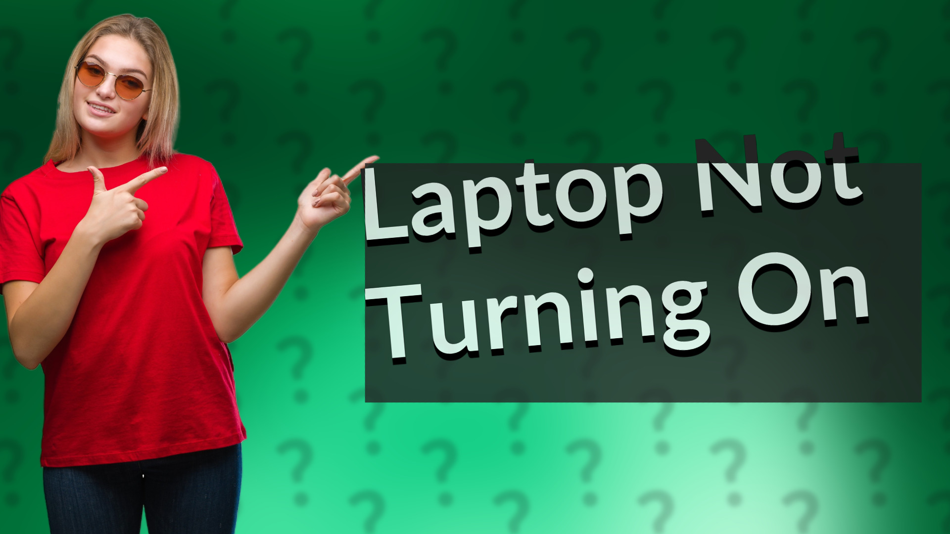 Laptop Not Turning On