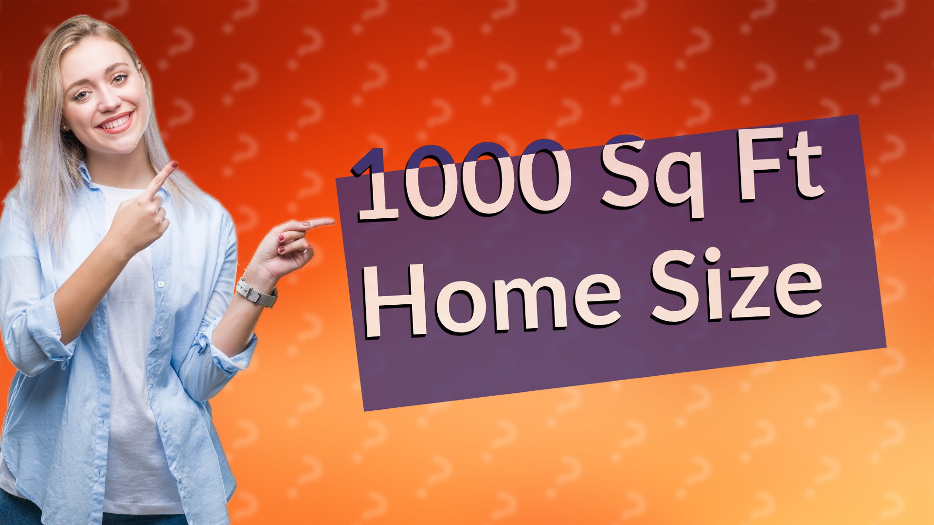 1000 Sq Ft Home Size