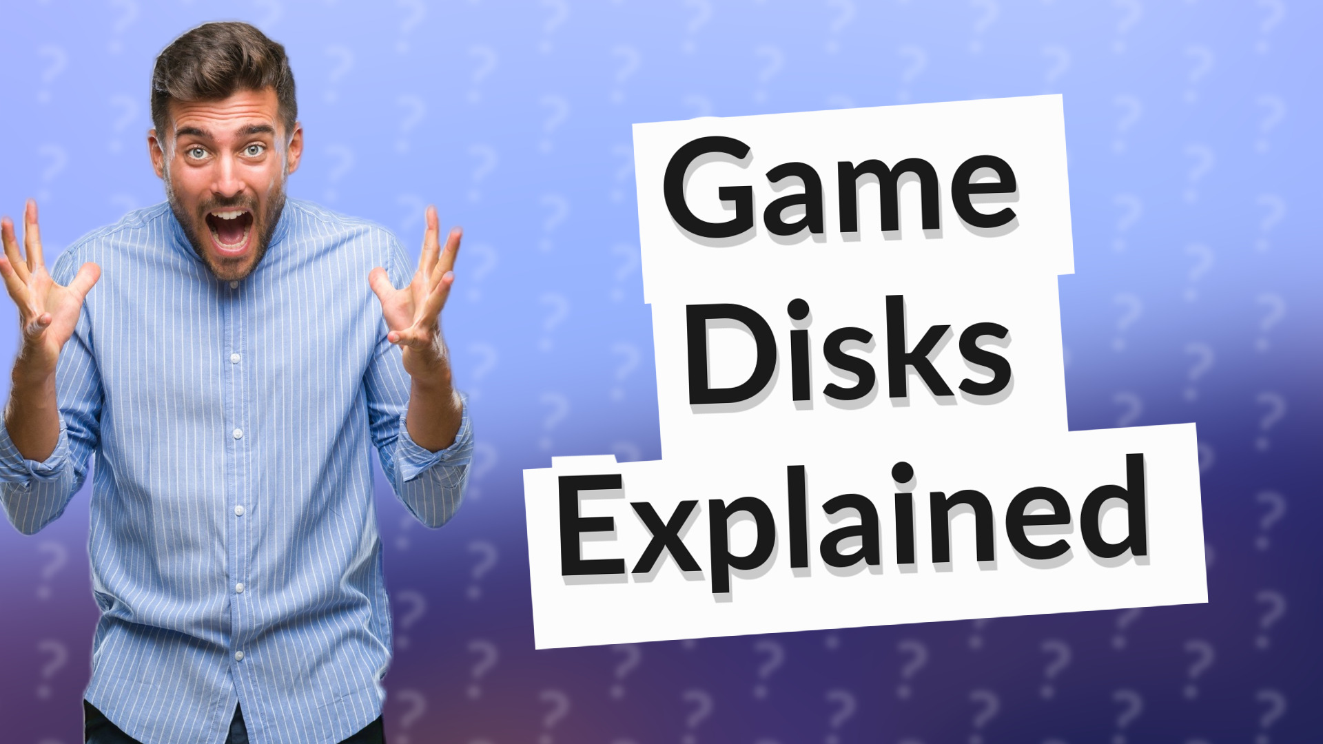 Game Disks Explained