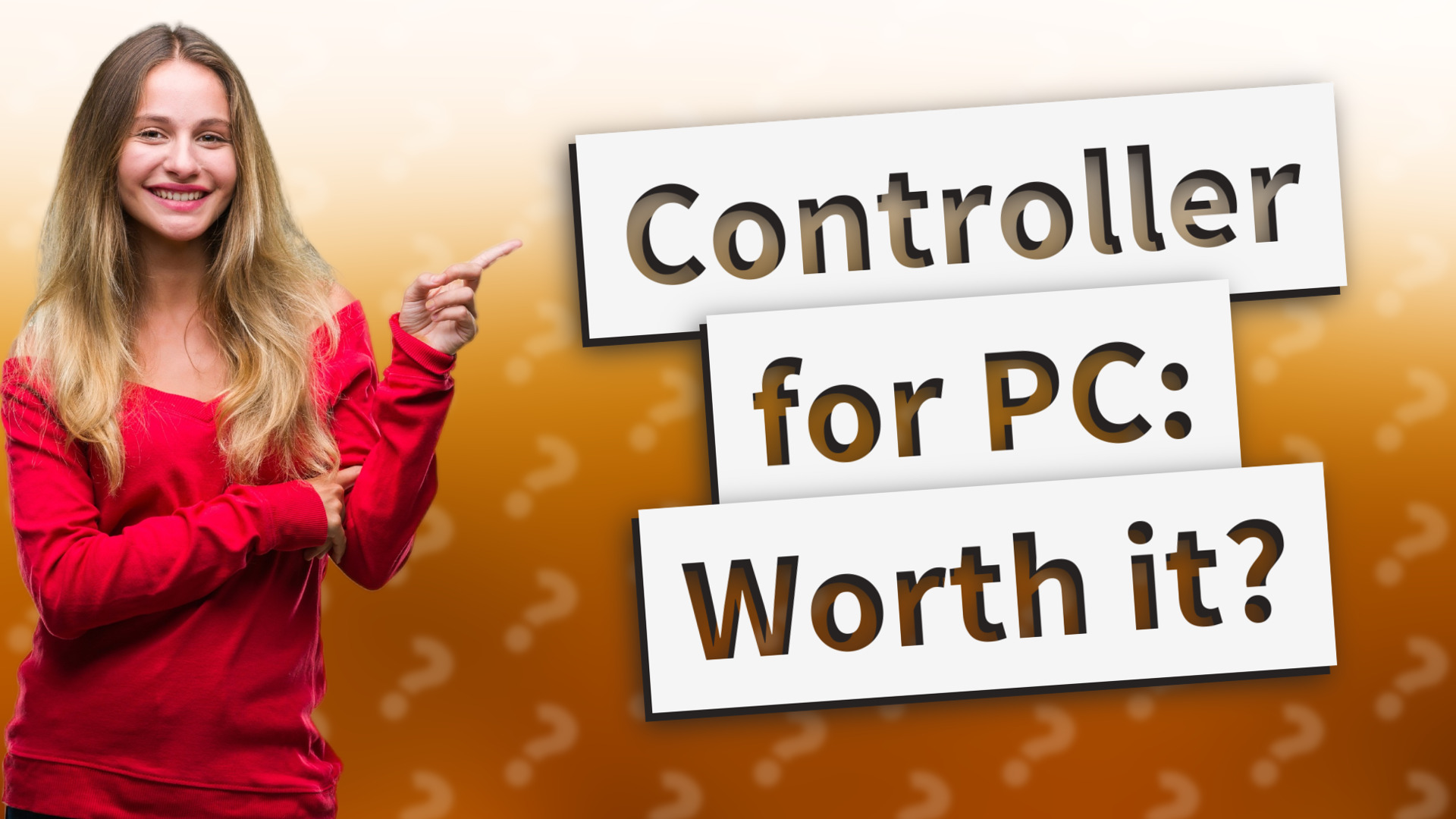 Controller for PC: Worth it?