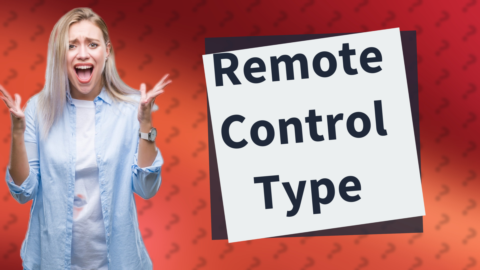 Remote Control Type