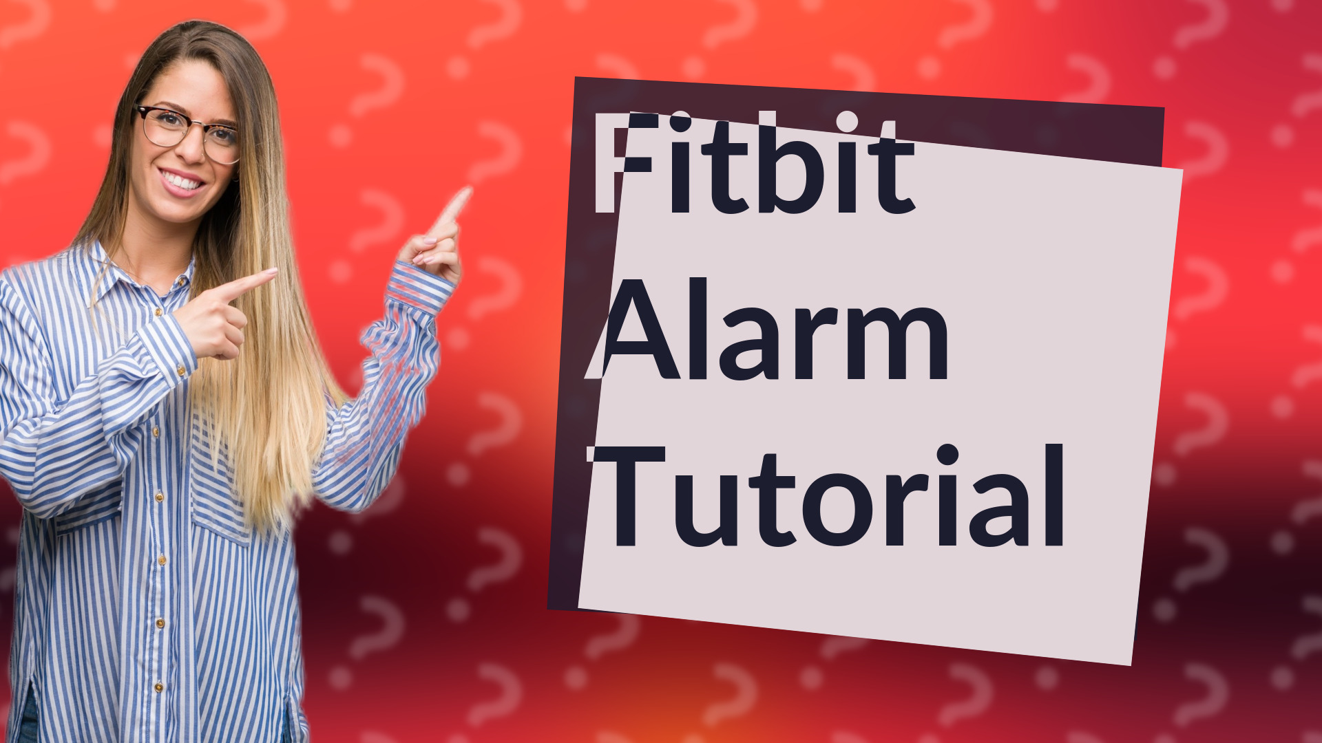 Fitbit Alarm Tutorial