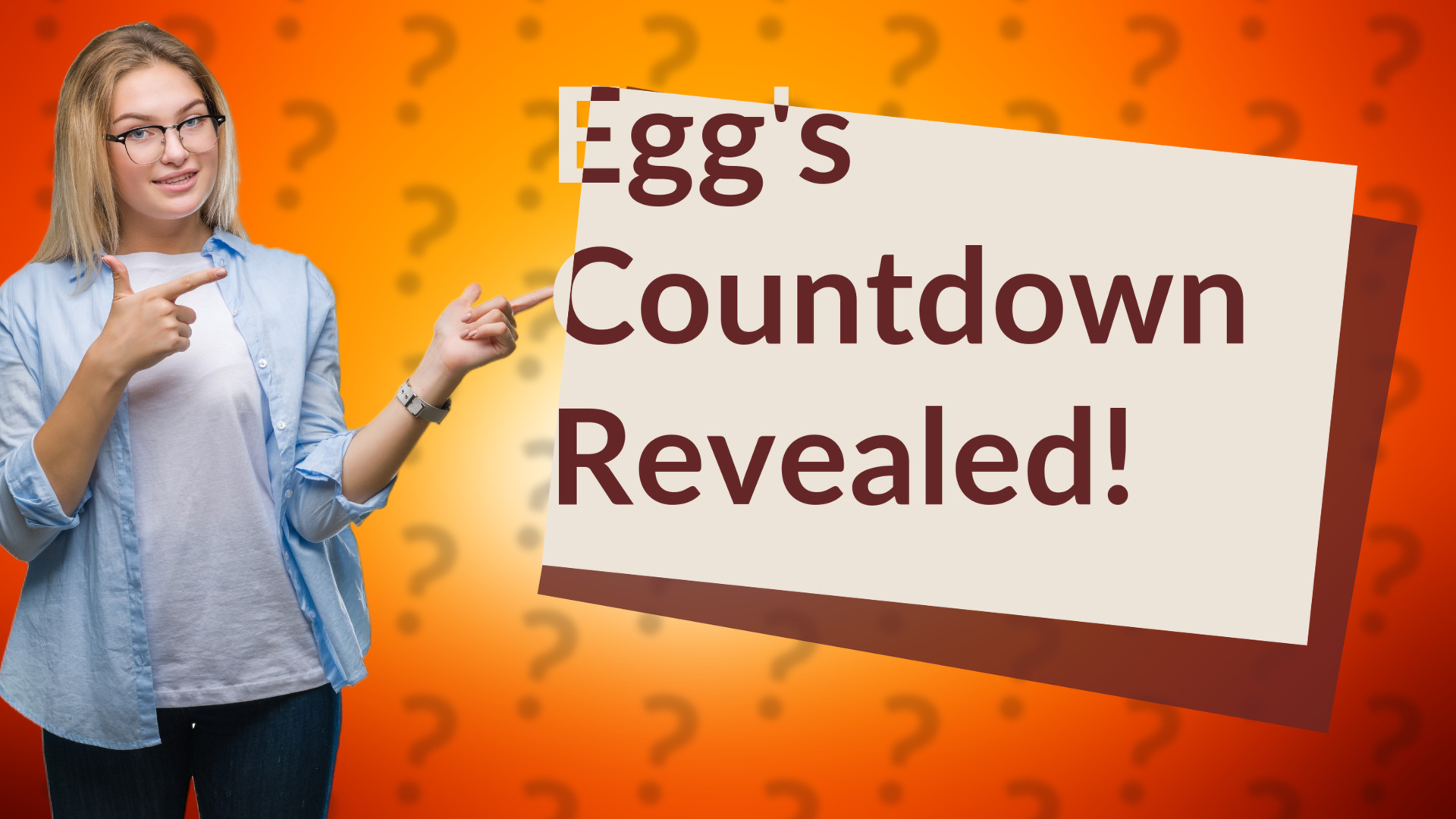 Egg's Countdown Revealed!