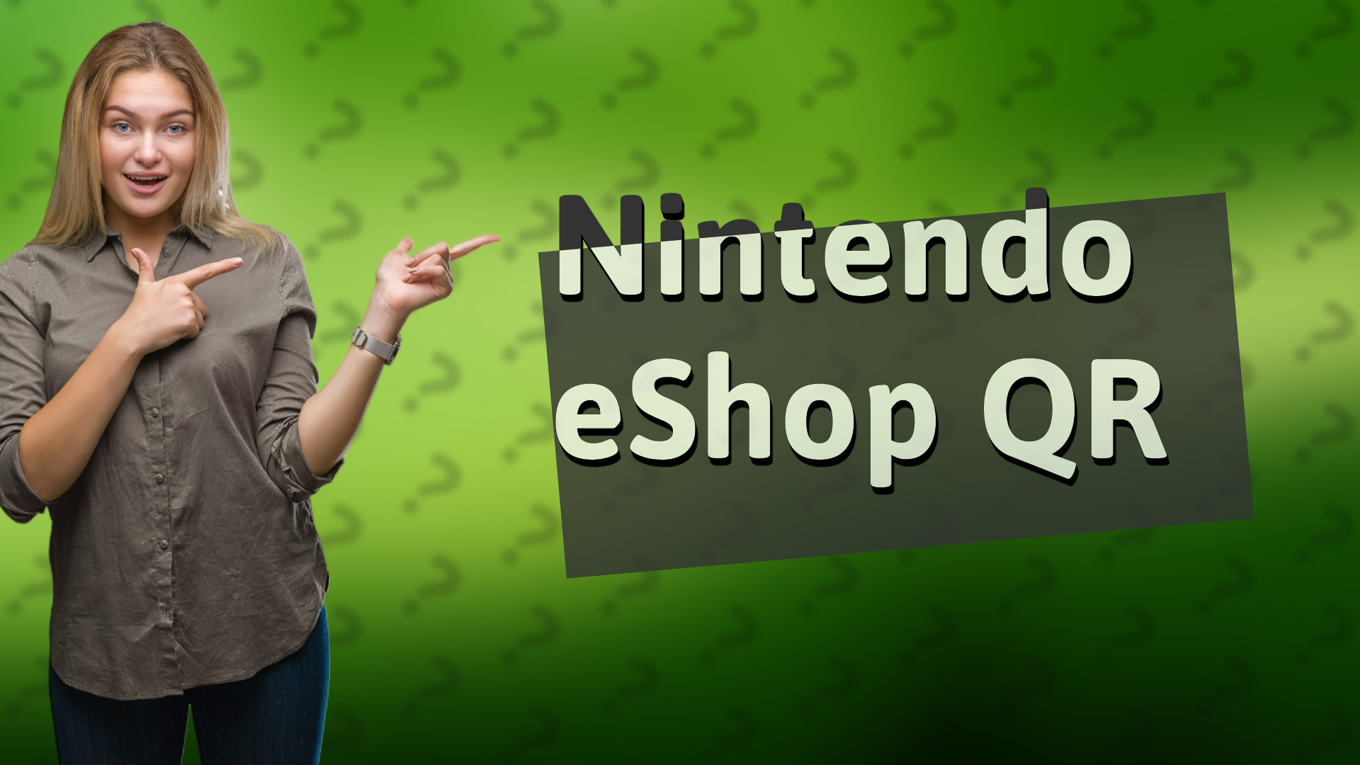 Nintendo eShop QR