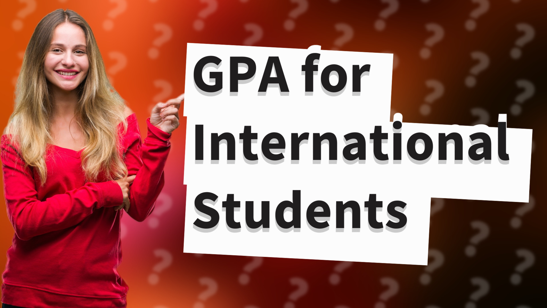 GPA for International Students