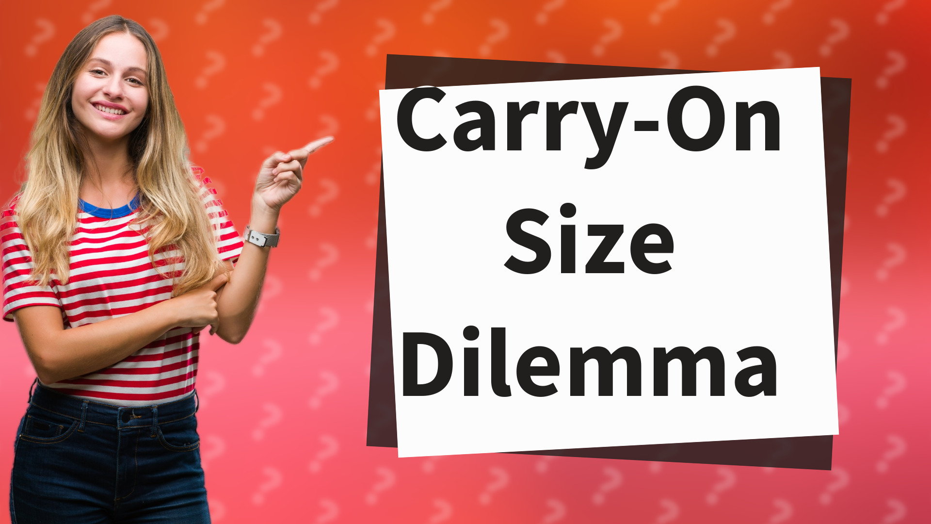 Carry-On Size Dilemma