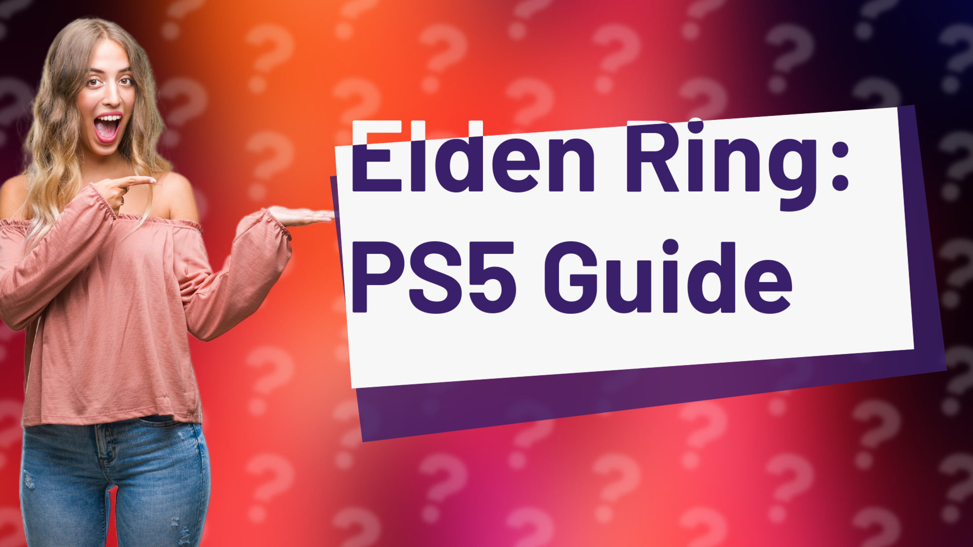 Elden Ring: PS5 Guide