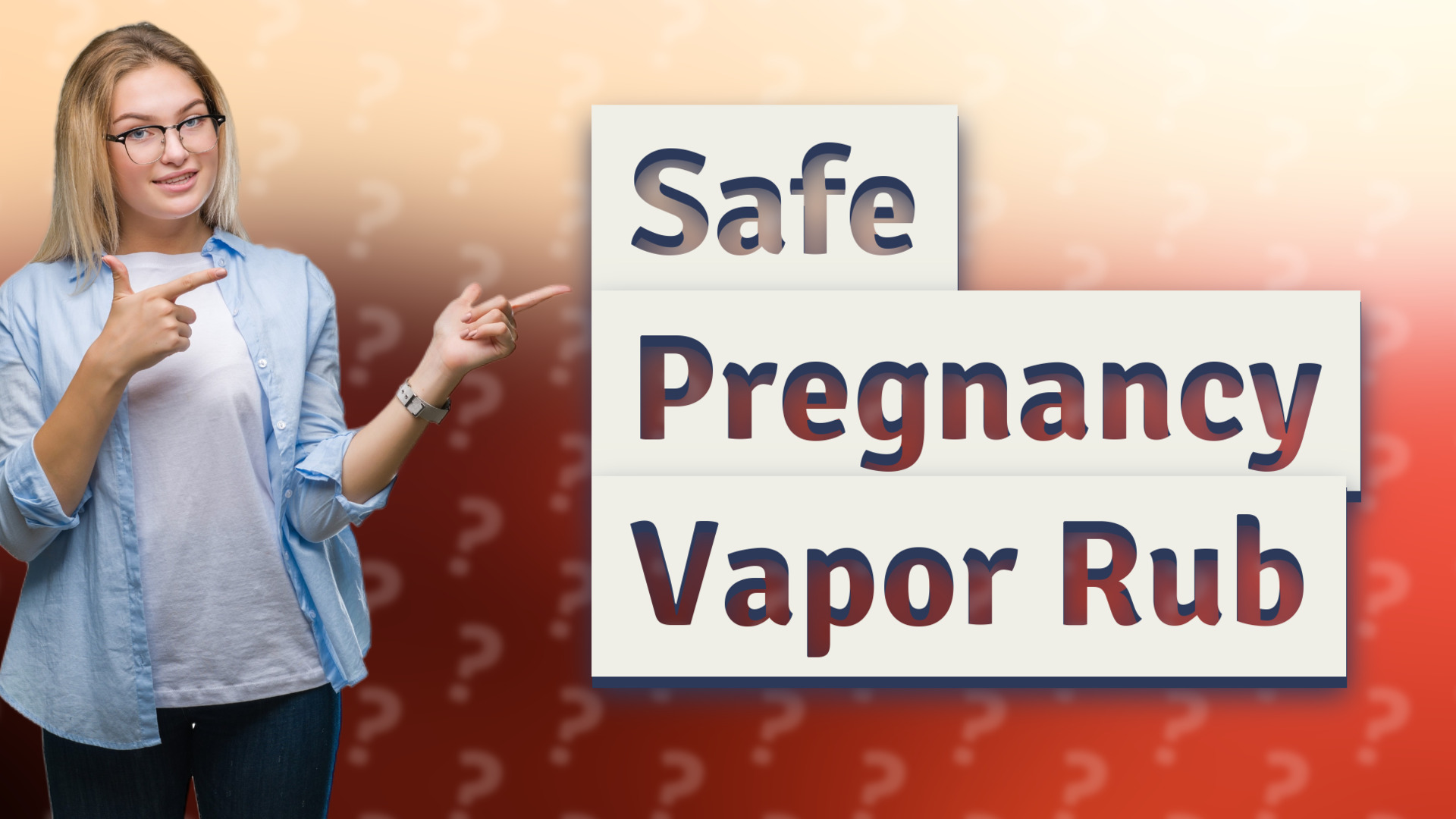 Safe Pregnancy Vapor Rub