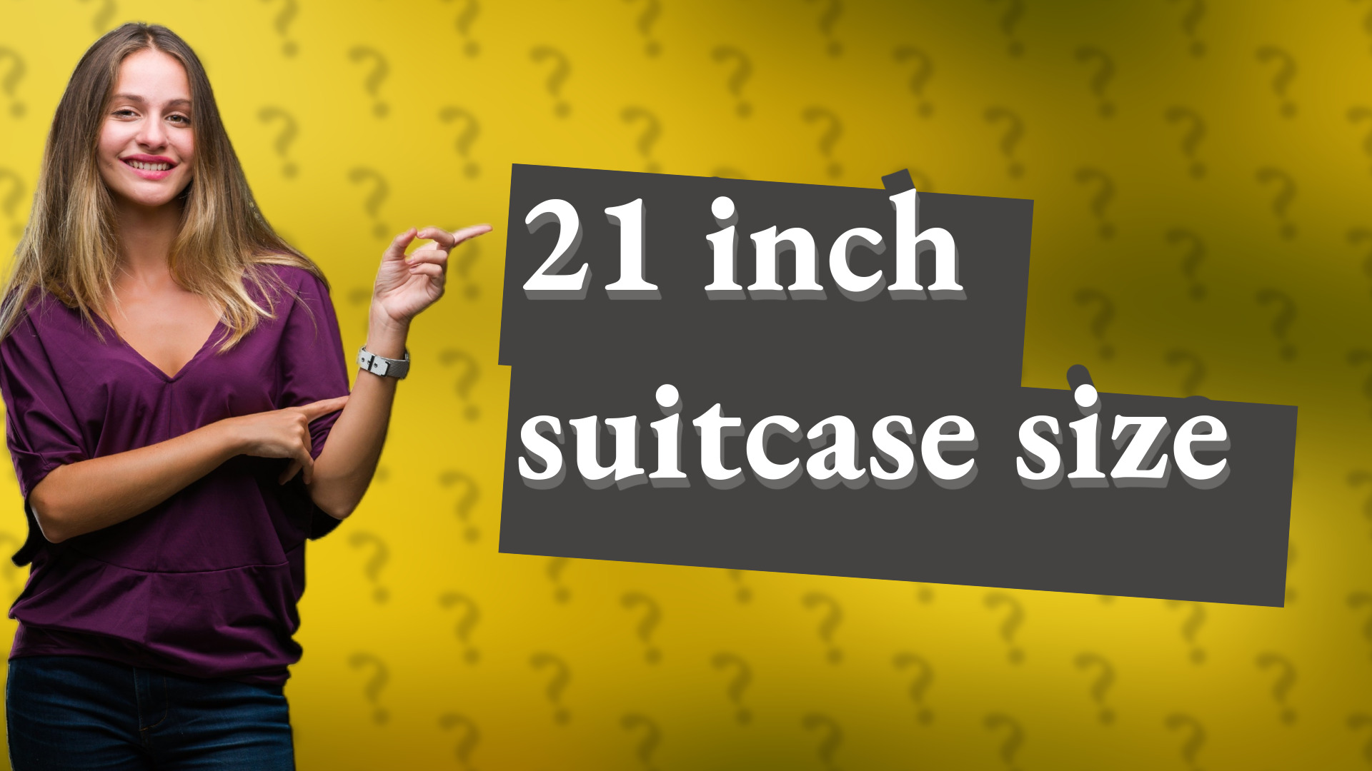 21 inch suitcase size