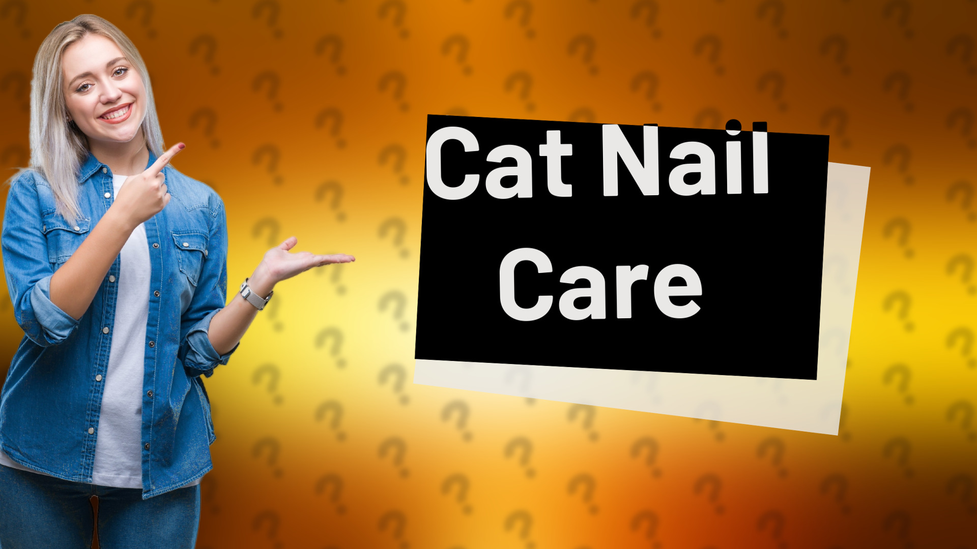 Cat Nail Care