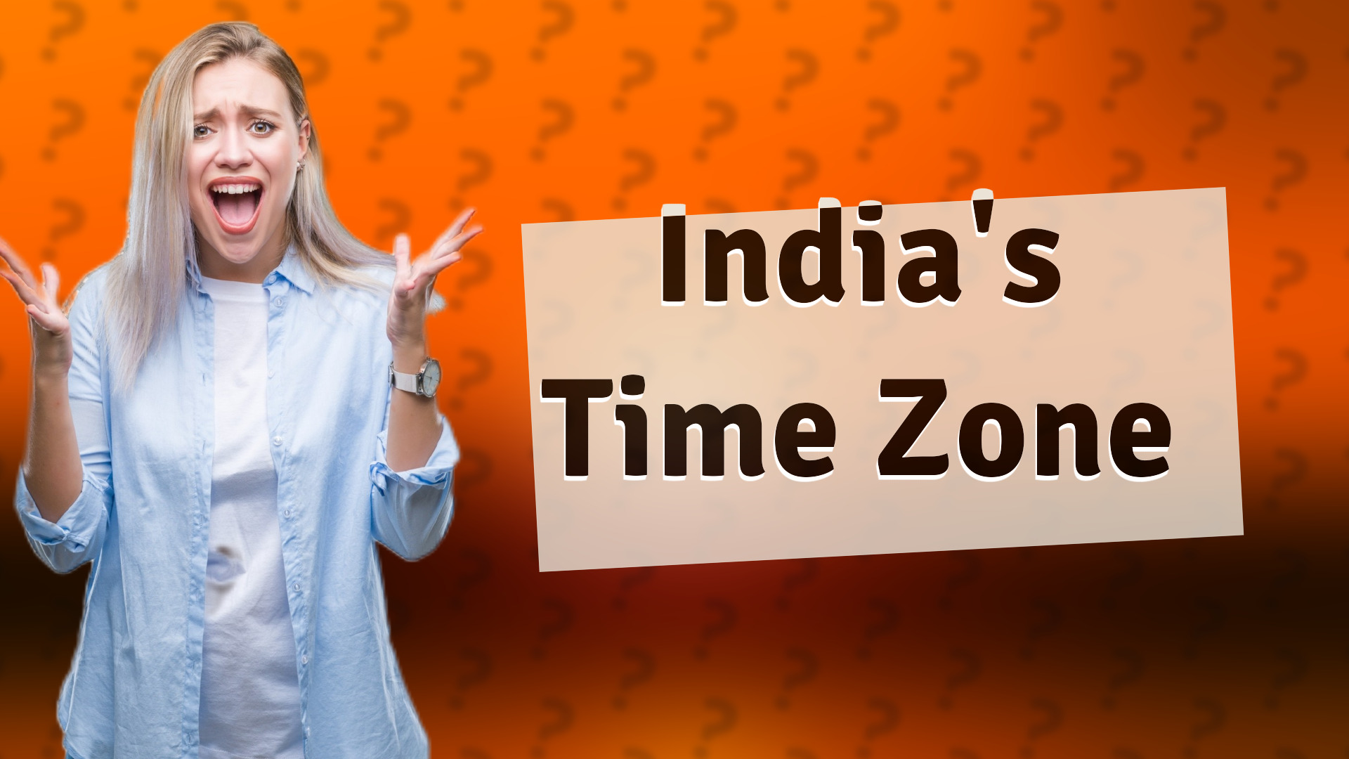 India's Time Zone