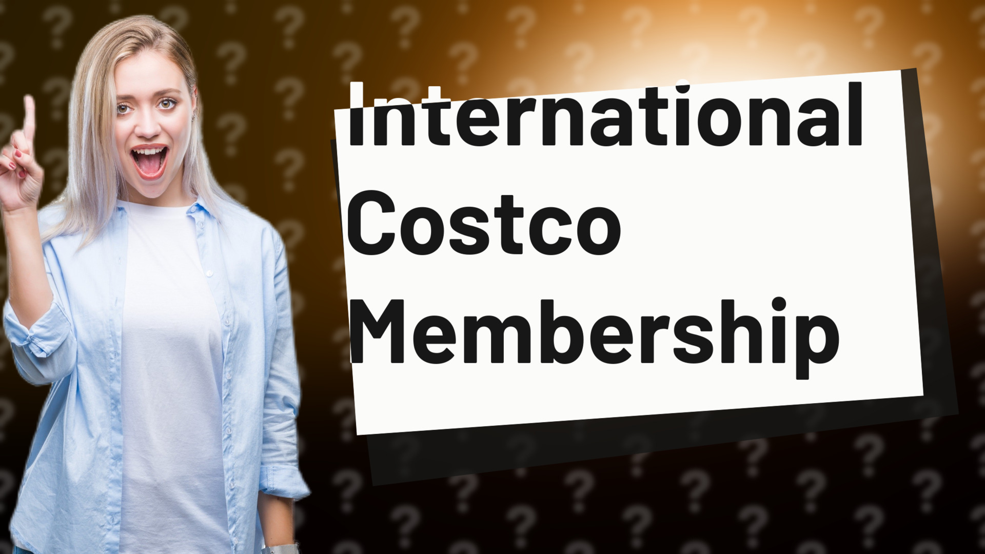 International Costco Membership