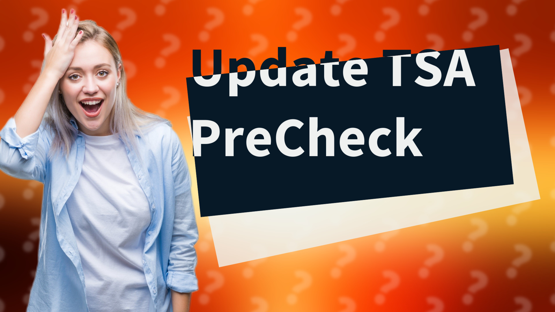 Update TSA PreCheck