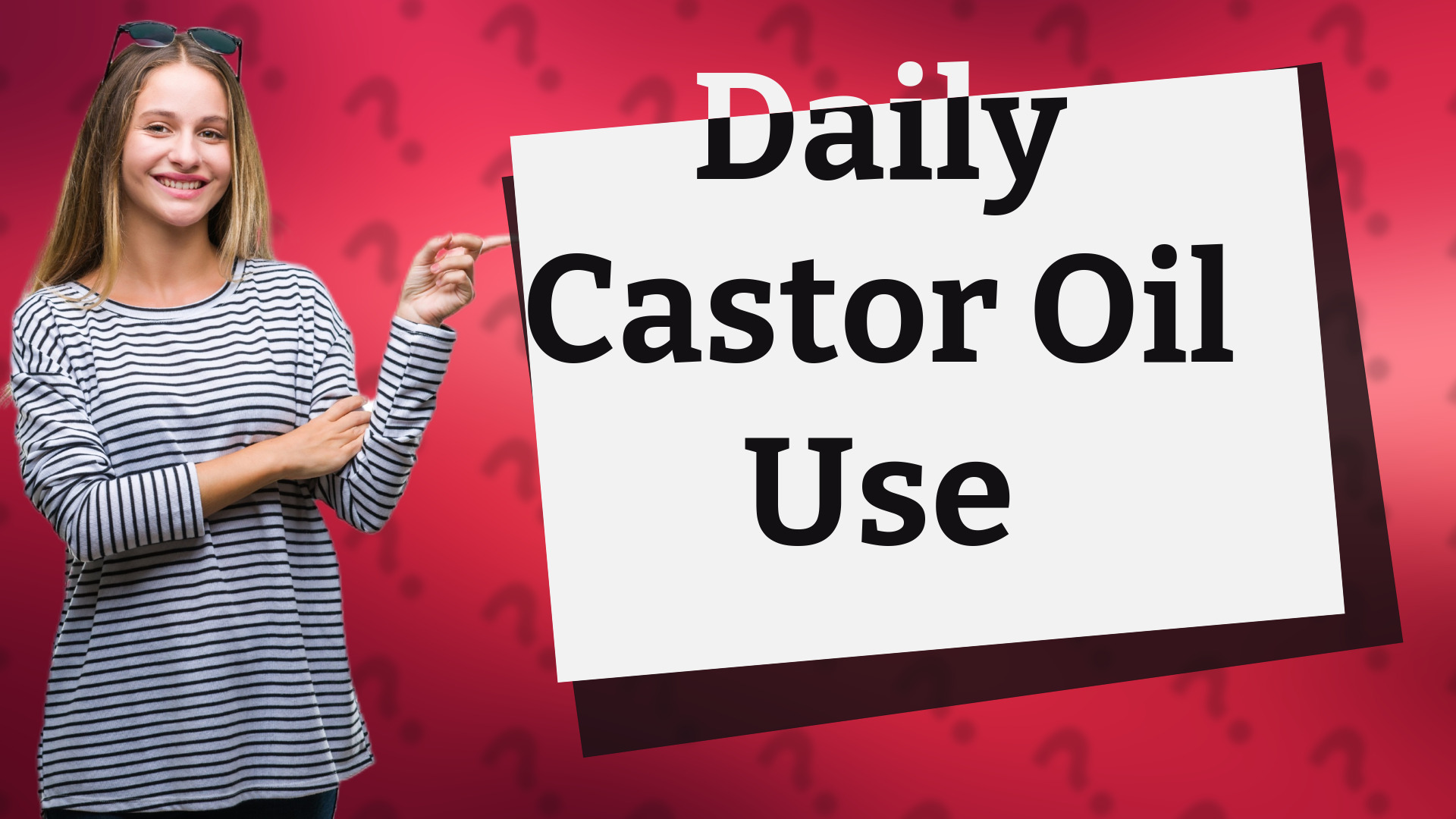 Daily Castor Oil Use