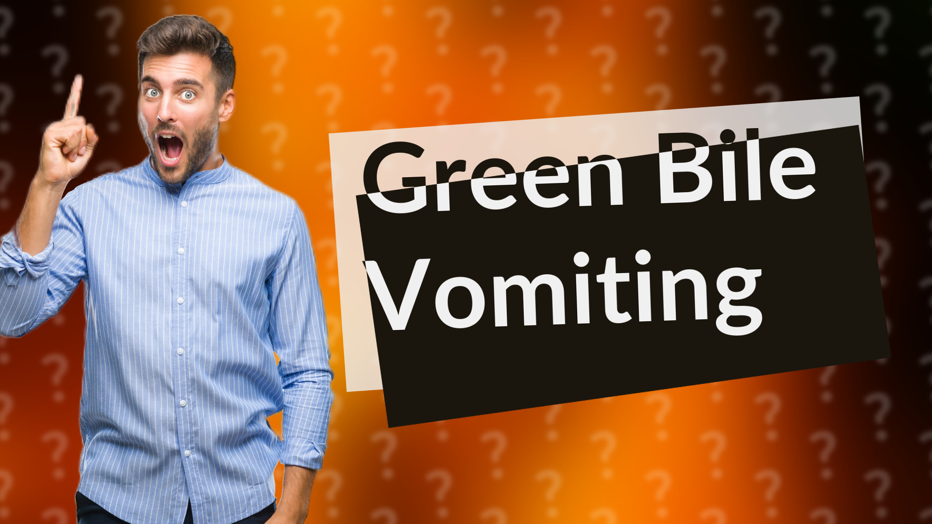 Green Bile Vomiting