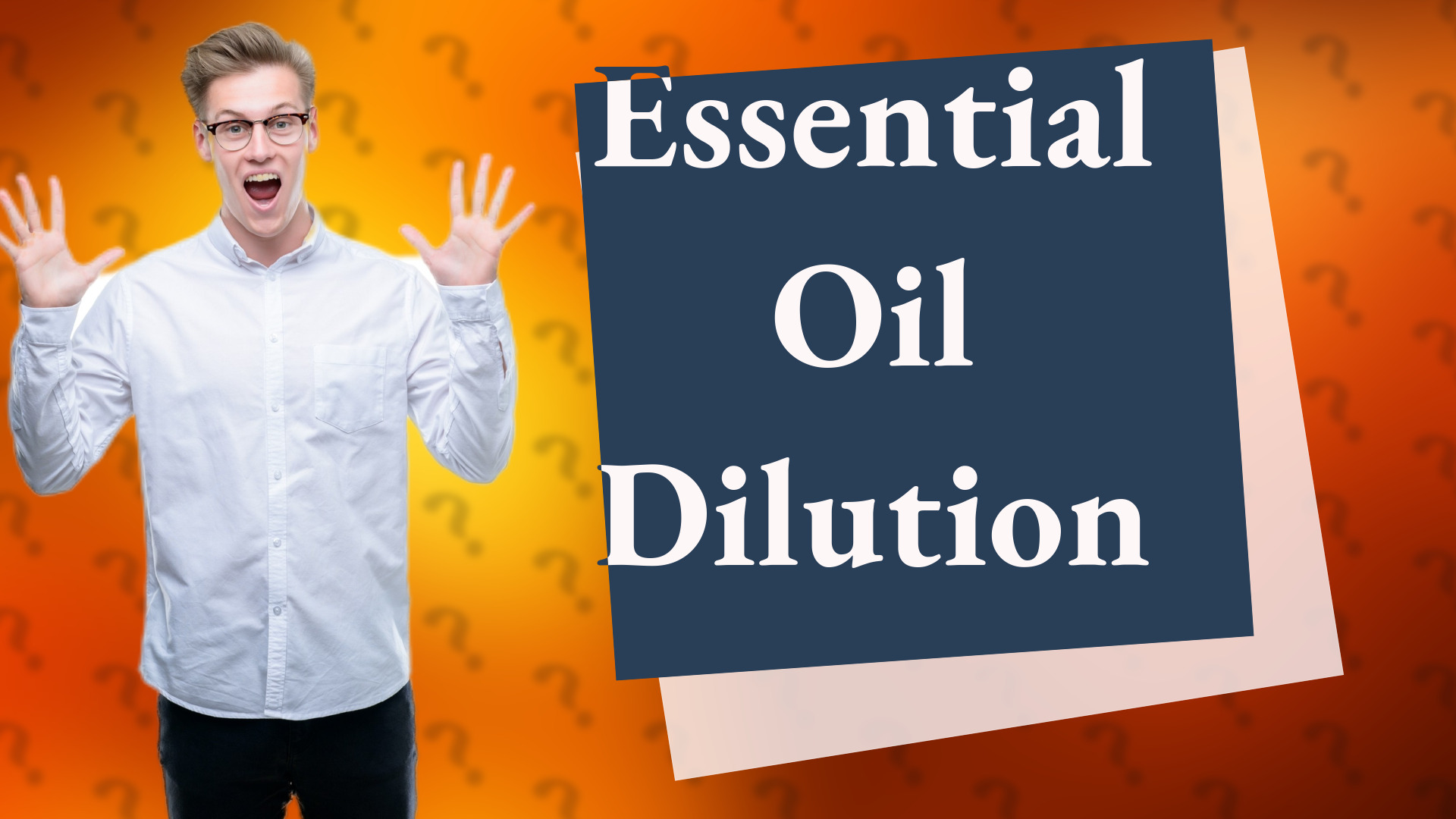 Essential Oil Dilution