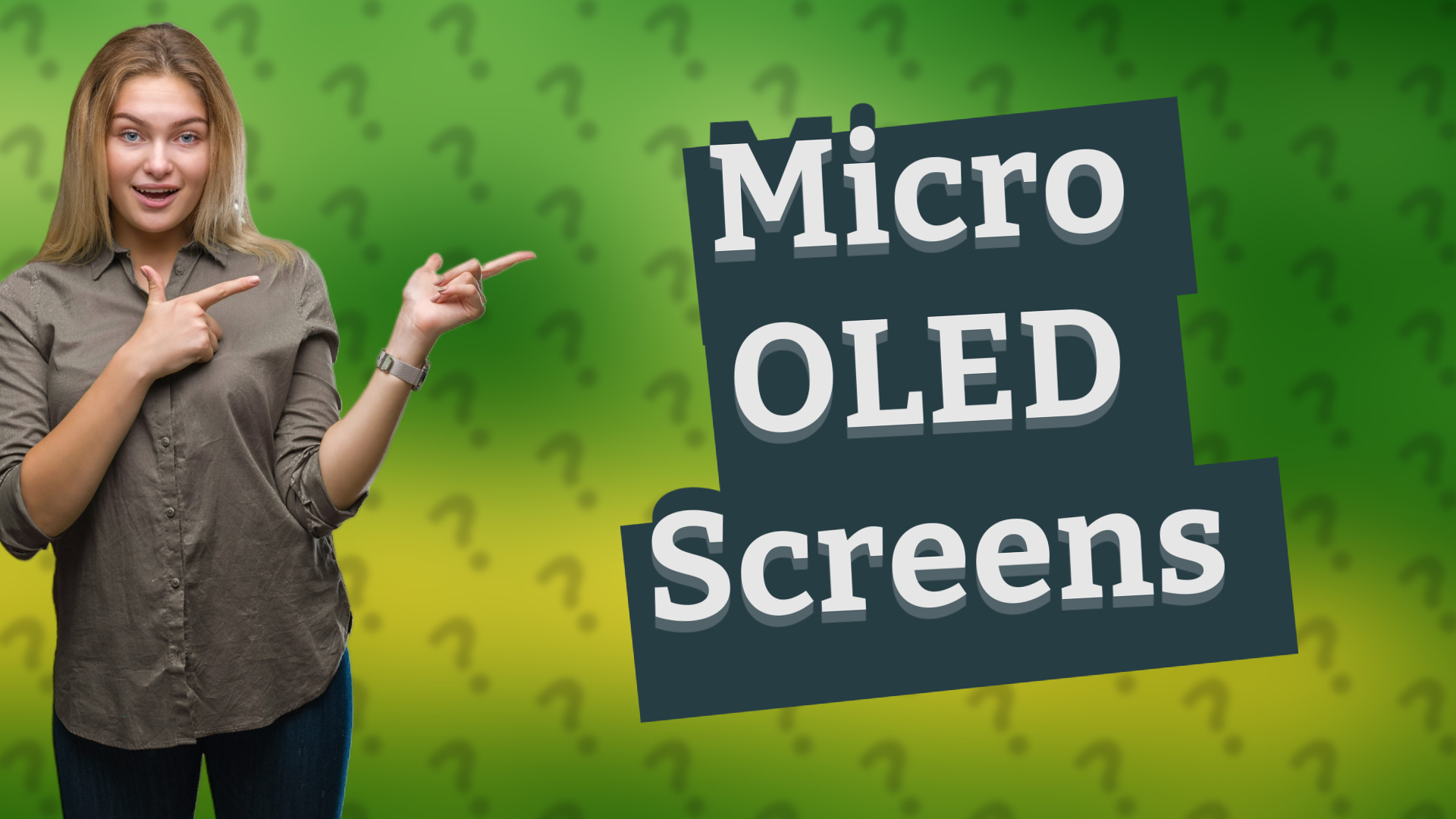 Micro OLED Screens