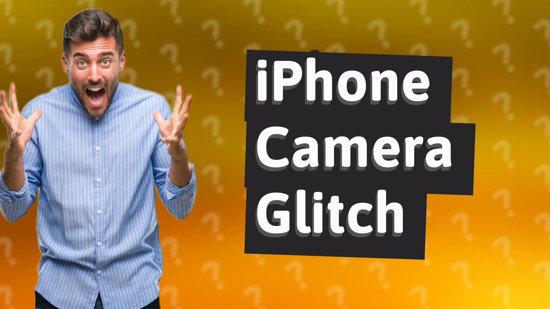 iPhone Camera Glitch