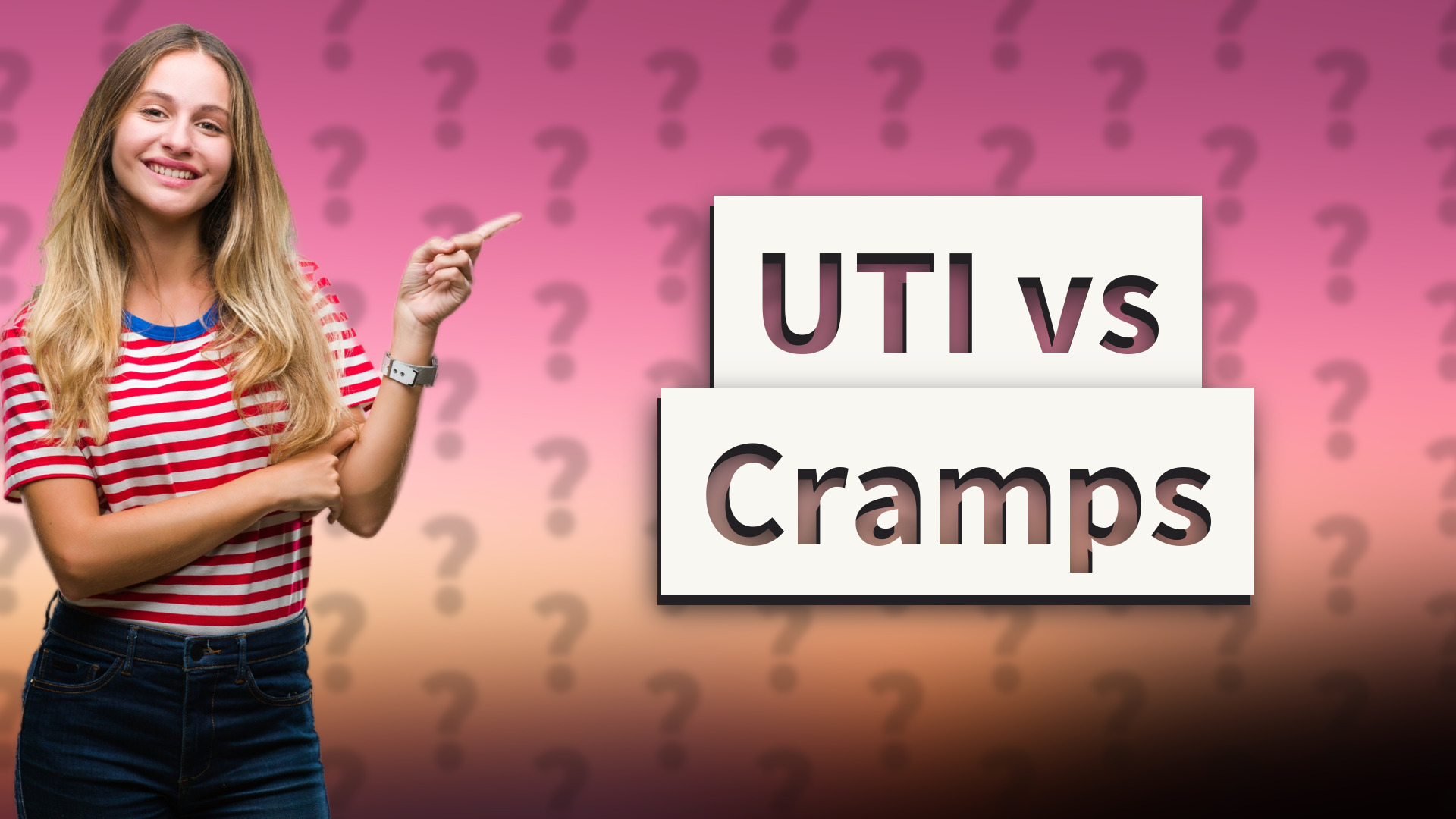 UTI vs Cramps