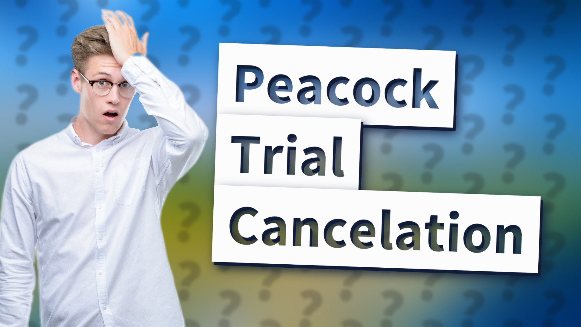 Peacock Trial Cancelation