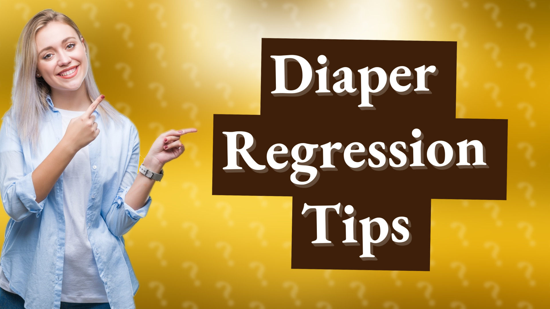 Diaper Regression Tips