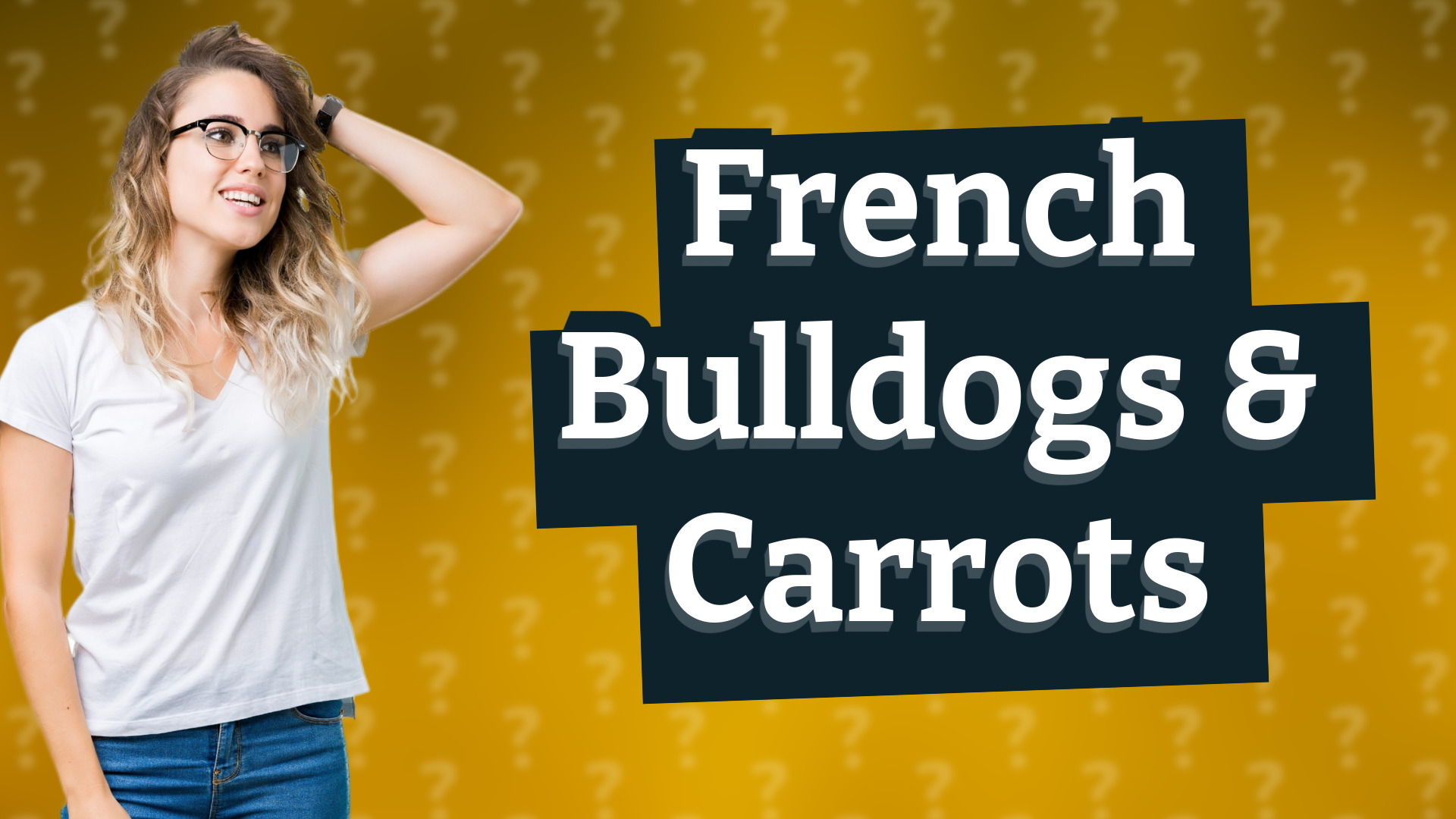 French Bulldogs & Carrots