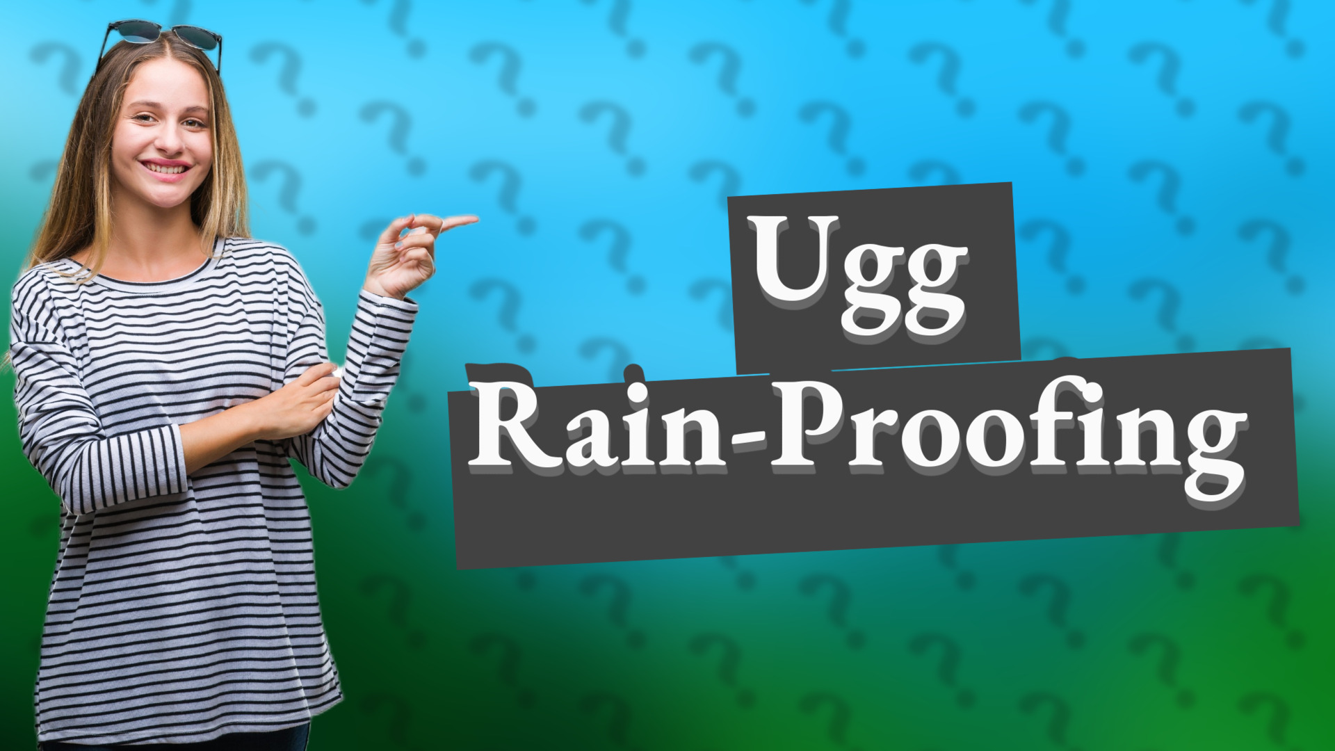 Ugg Rain-Proofing