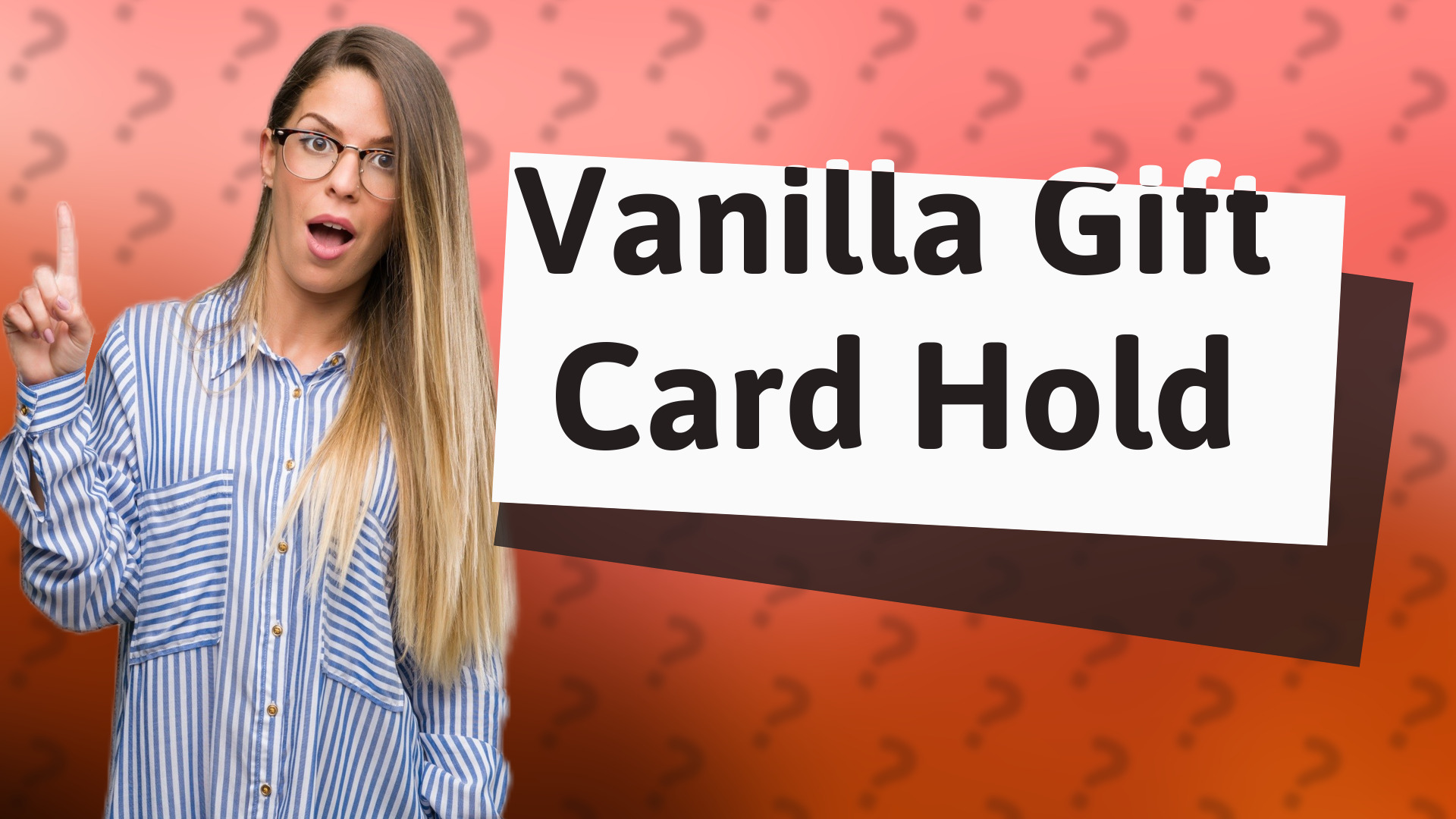 Vanilla Gift Card Hold