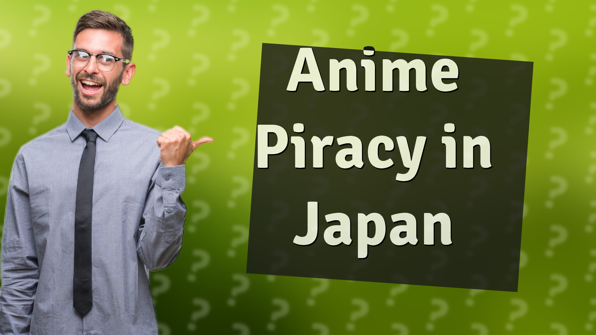 Anime Piracy in Japan