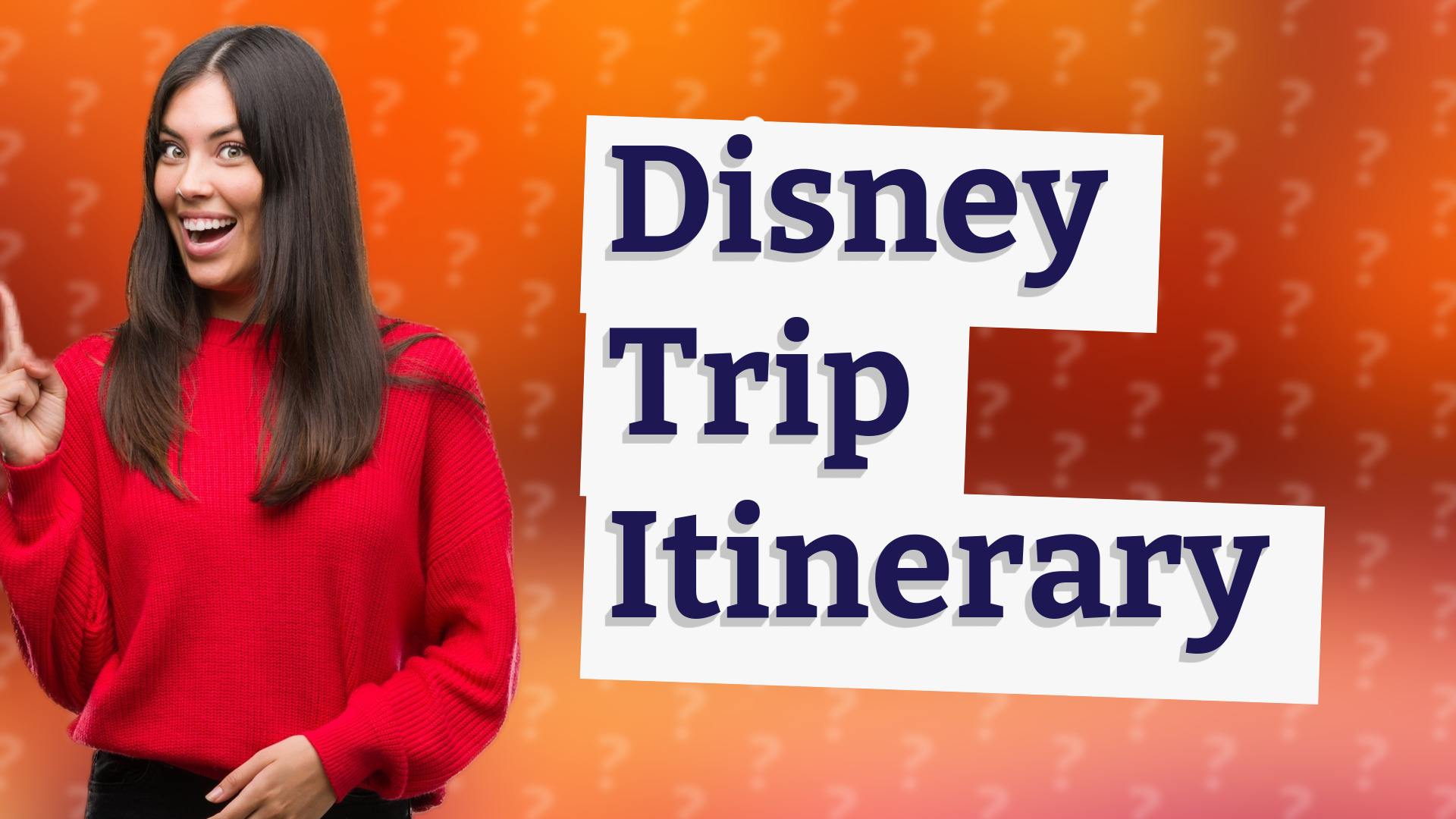Disney Trip Itinerary