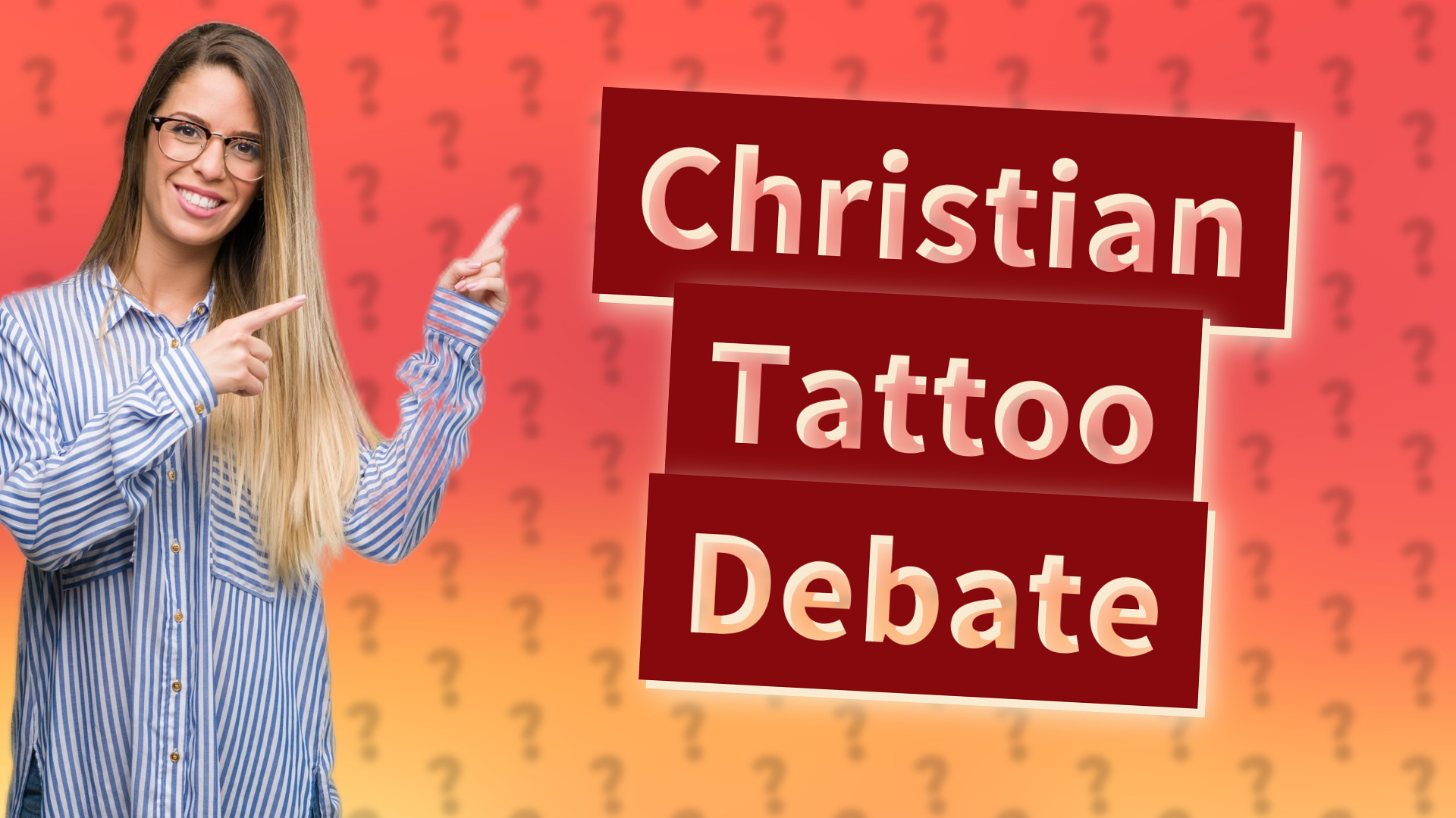 Christian Tattoo Debate