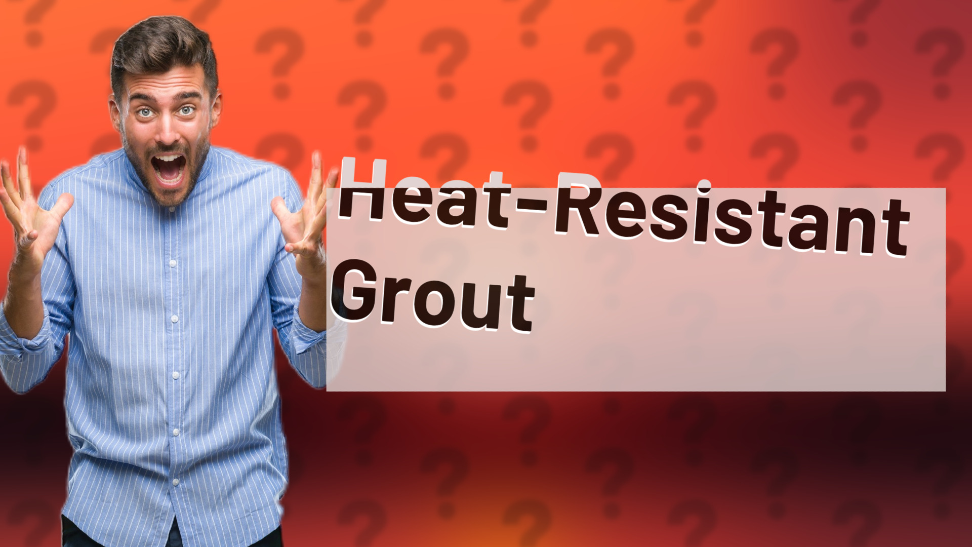 Heat-Resistant Grout