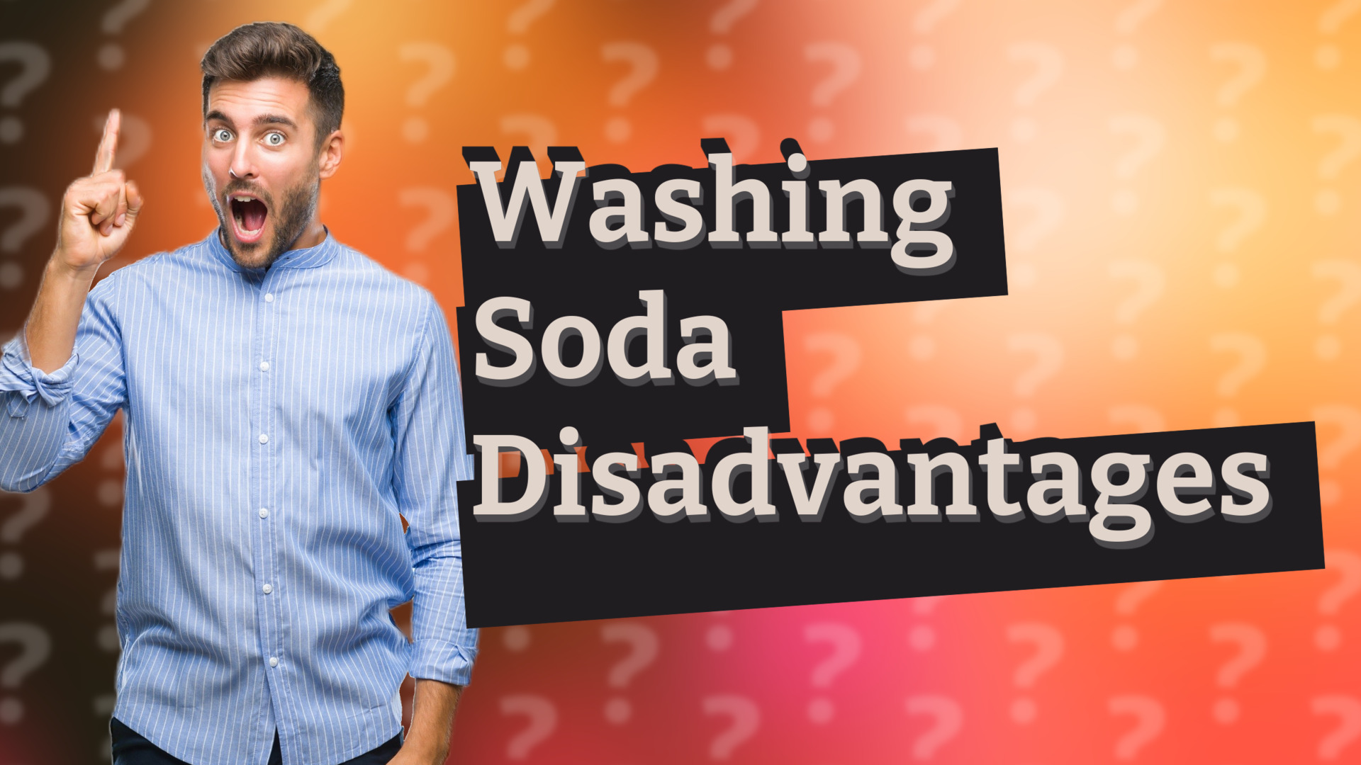 Washing Soda Disadvantages