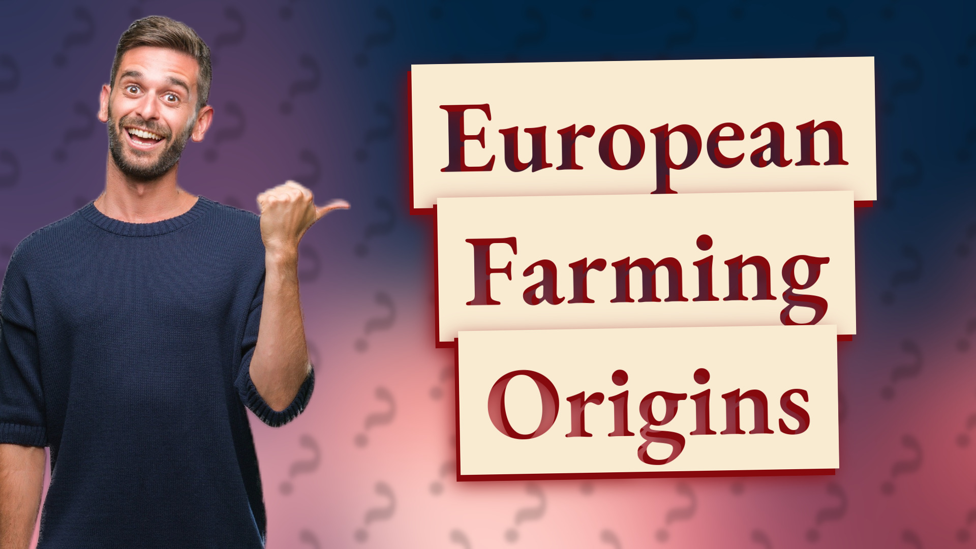 European Farming Origins