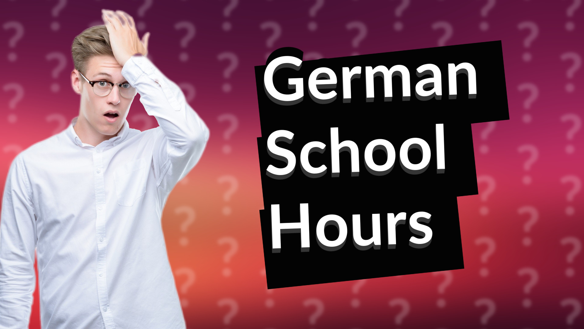 German School Hours