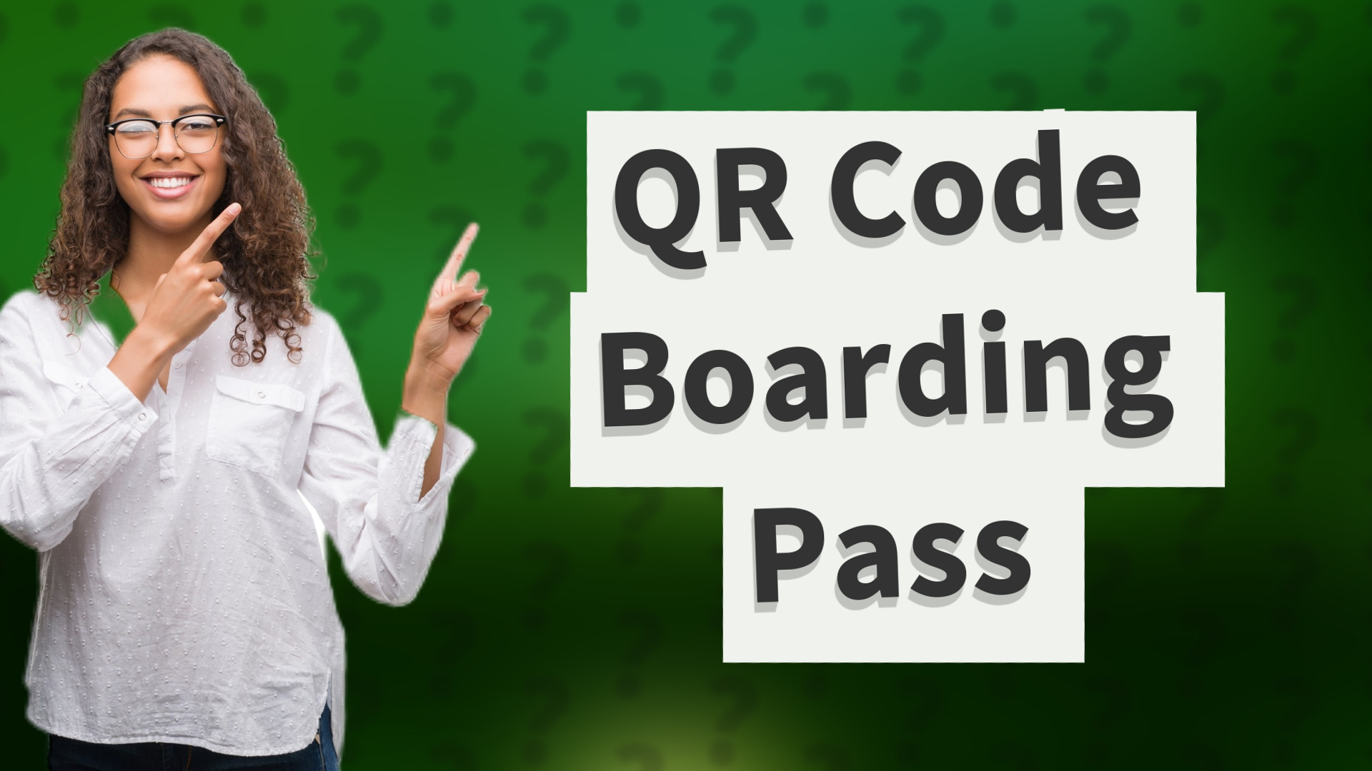 QR Code Boarding Pass