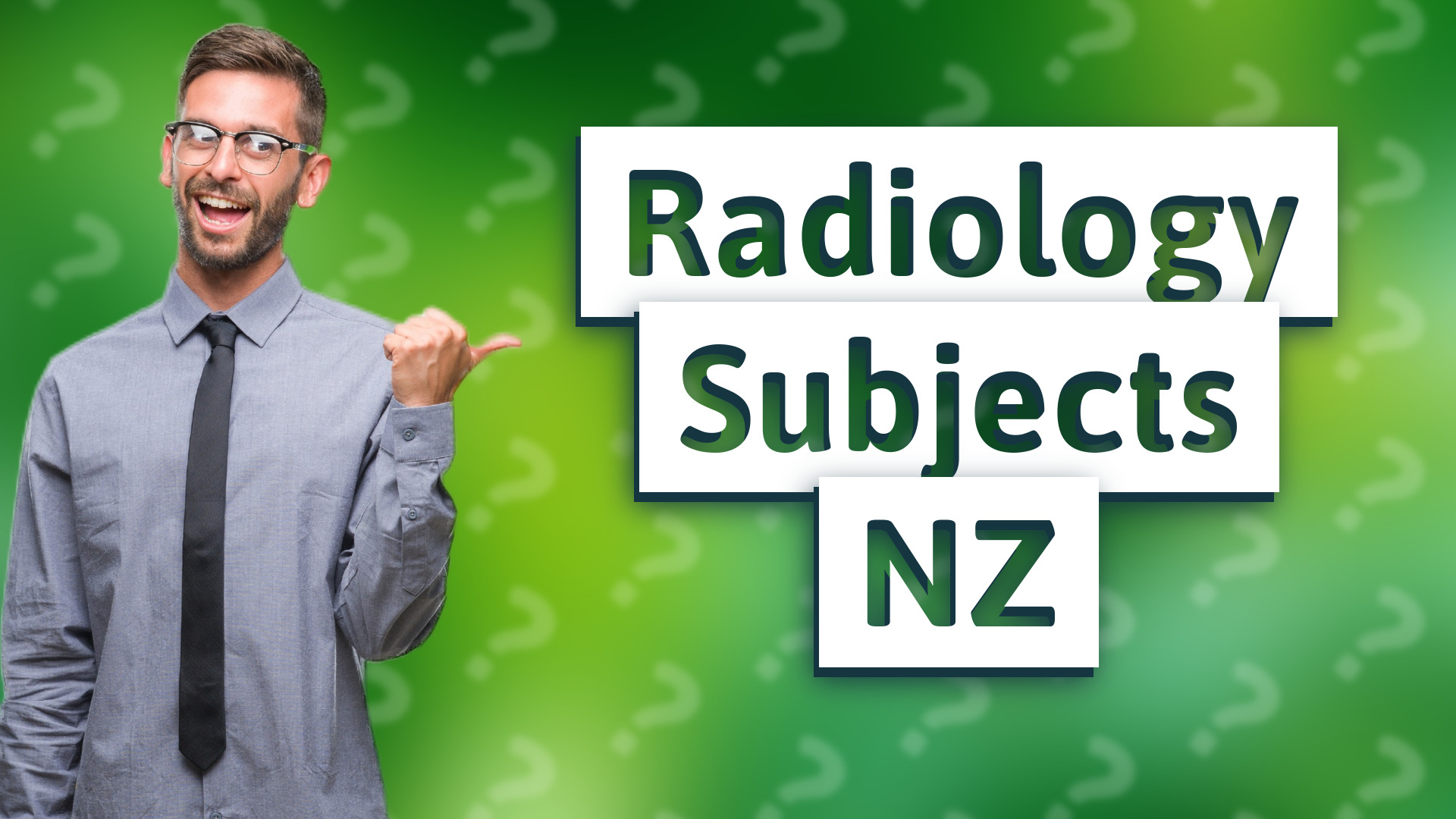 Radiology Subjects NZ