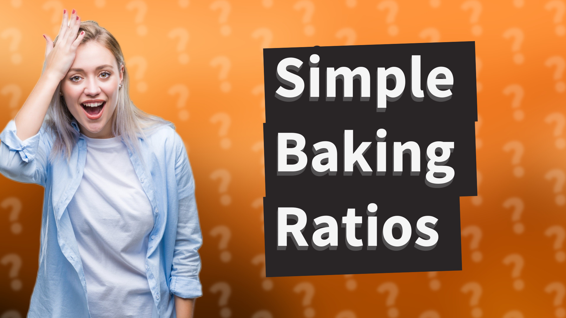Simple Baking Ratios