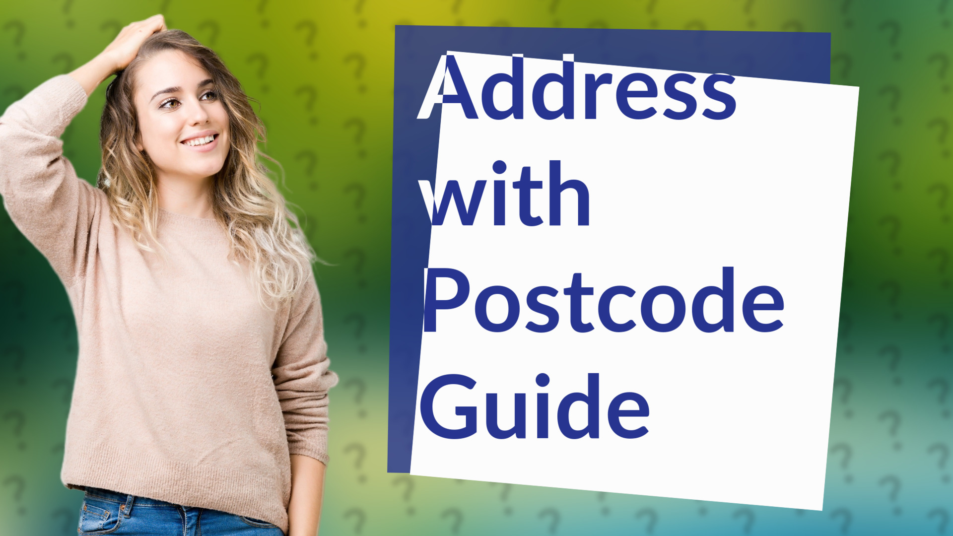 Address with Postcode Guide