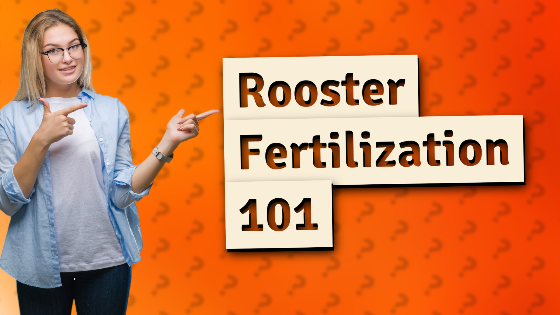 Rooster Fertilization 101