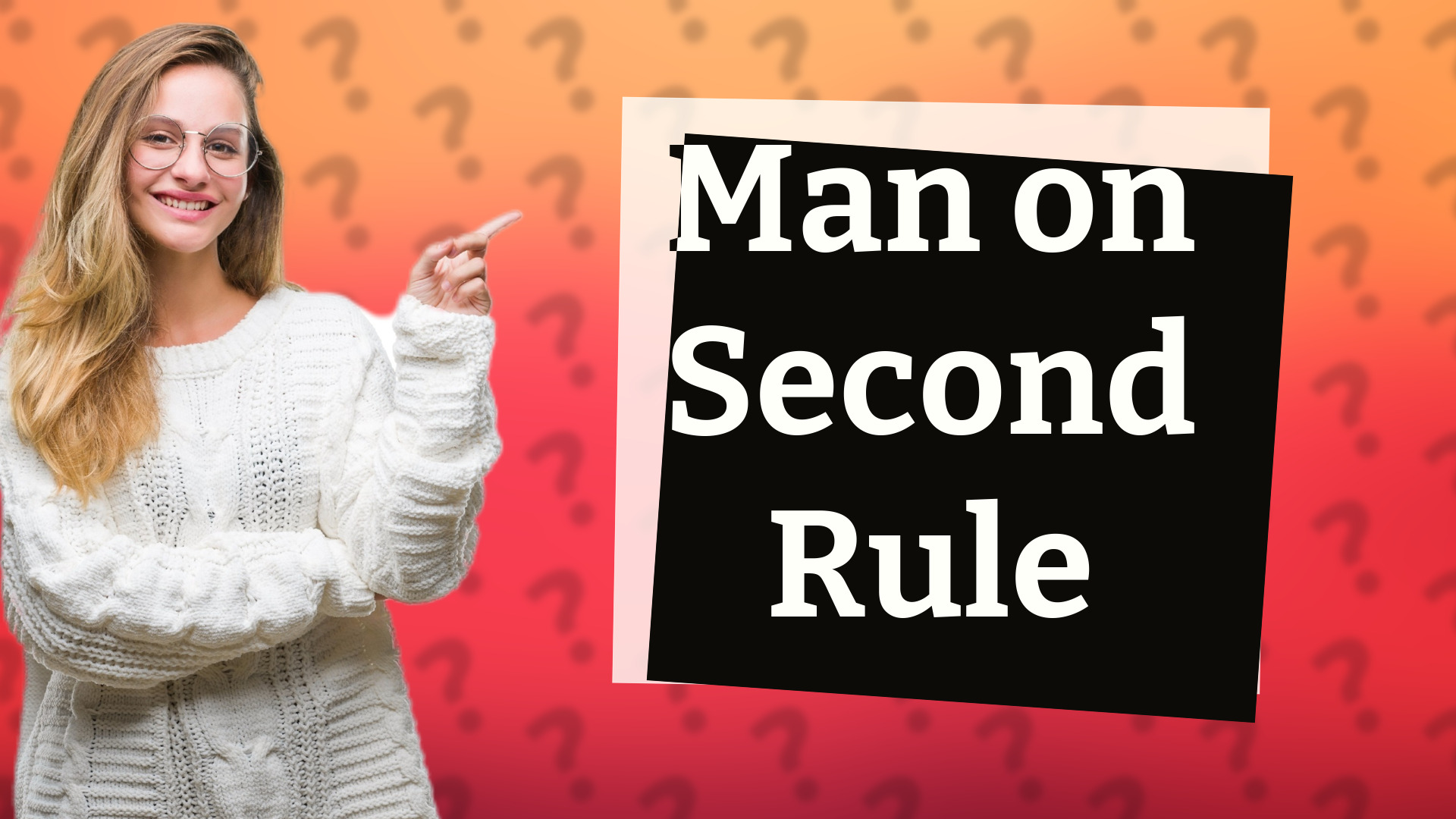 Man on Second Rule